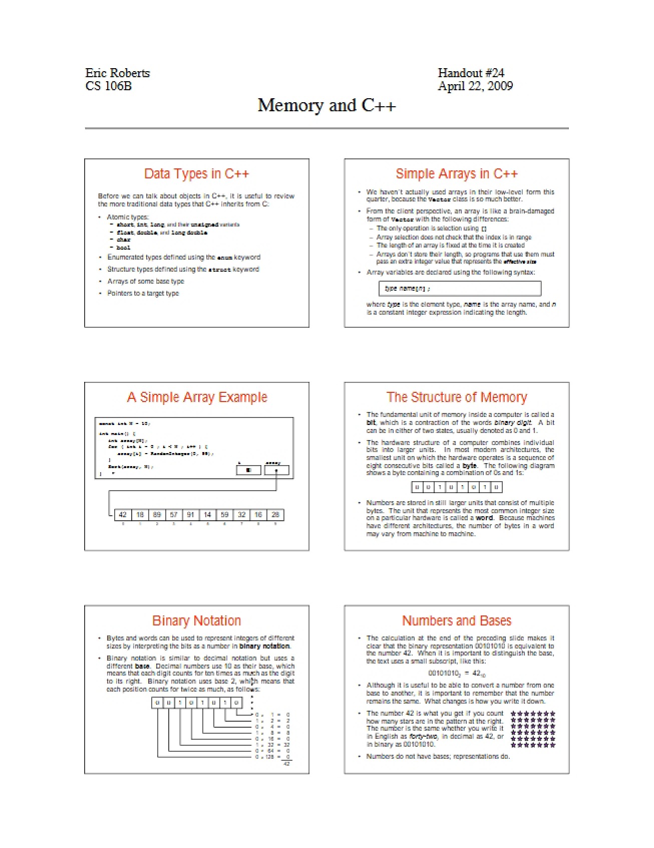 Guide to Programming Abstractions