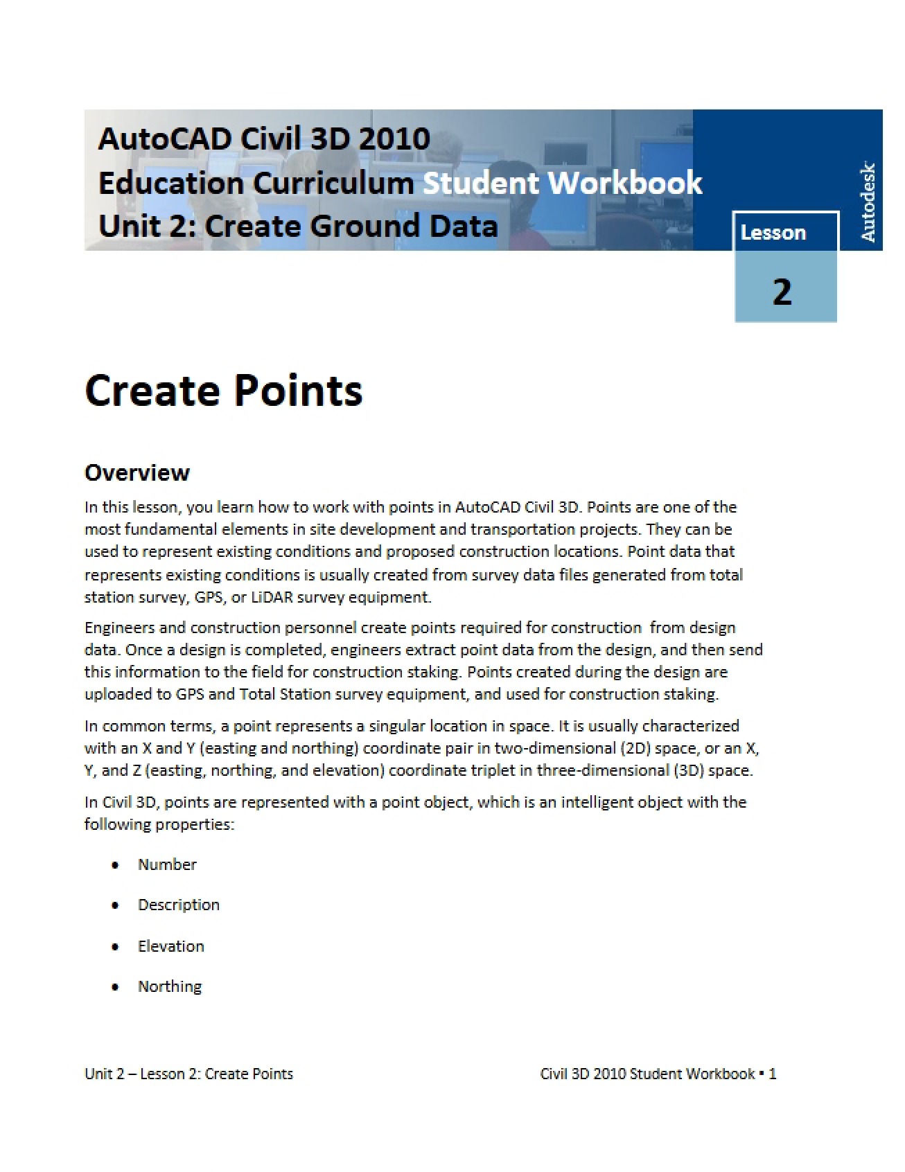 Point Creation