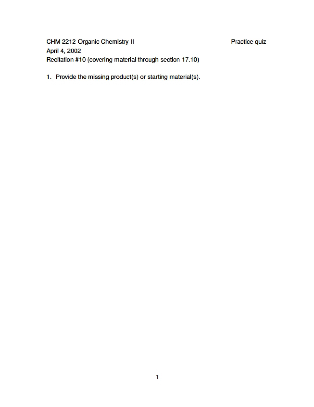 Quiz Review