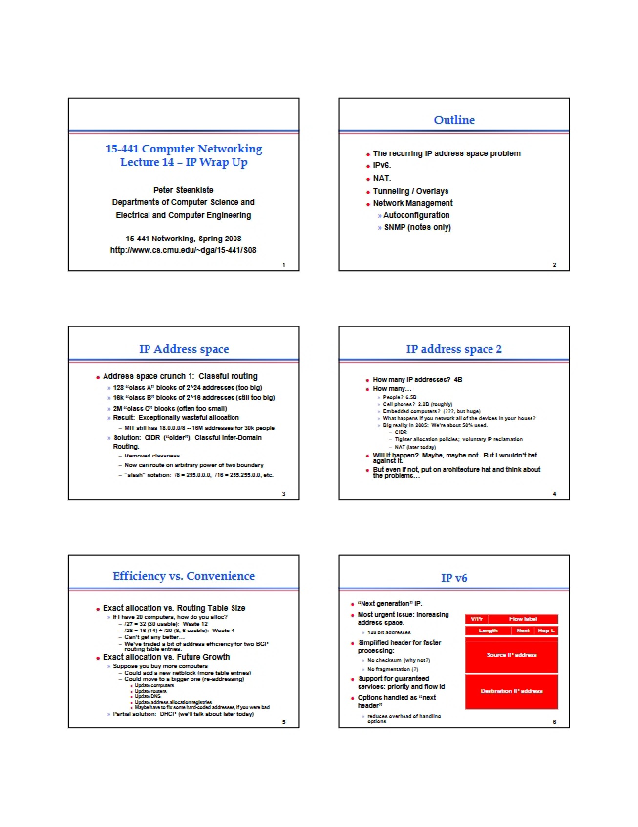 Networking Lecture Segment Nov 24 - 23