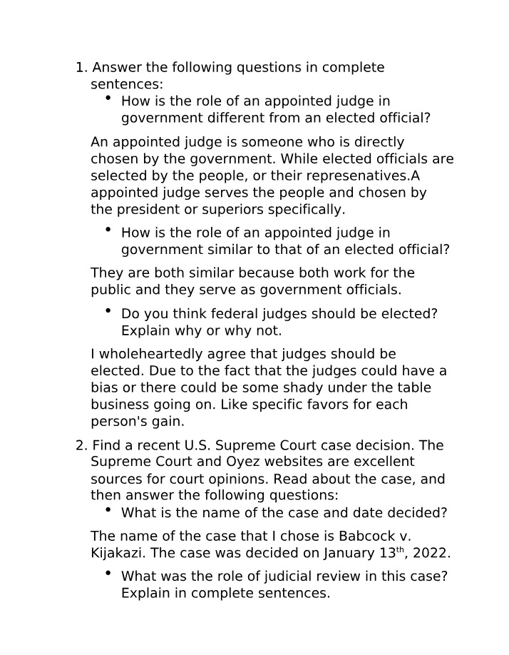 Babcock v. Kijakazi - Judicial Review and the Role of Judges