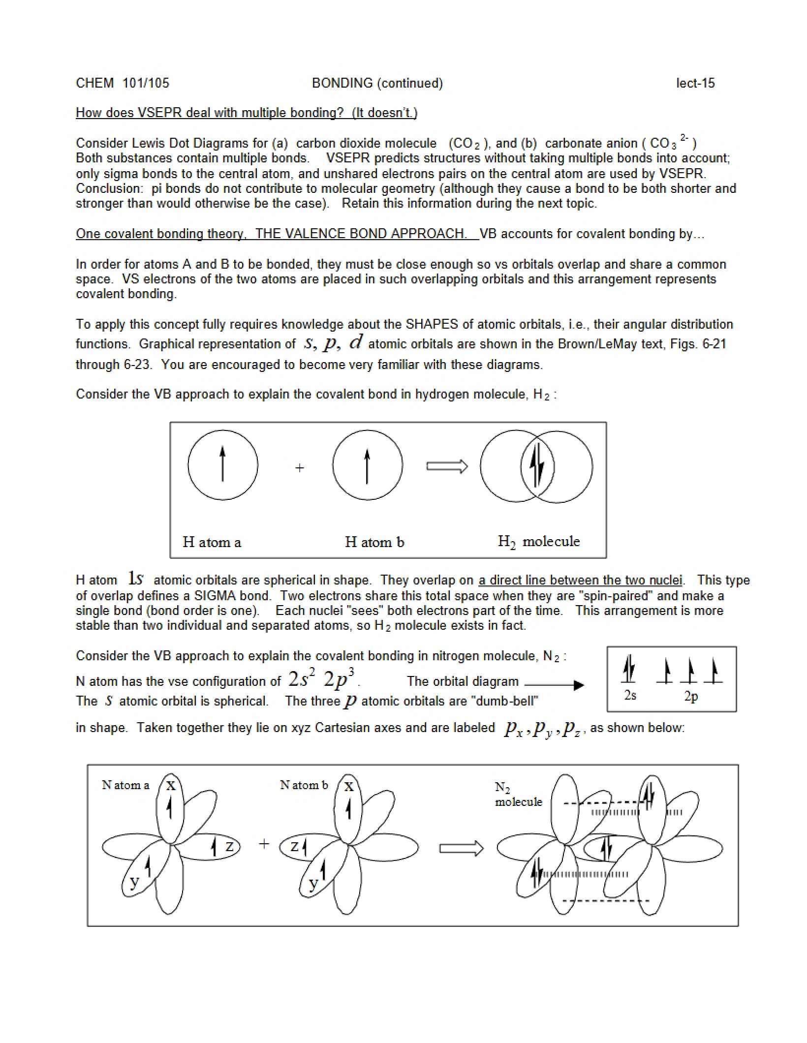 Chemistry Lecture Notes