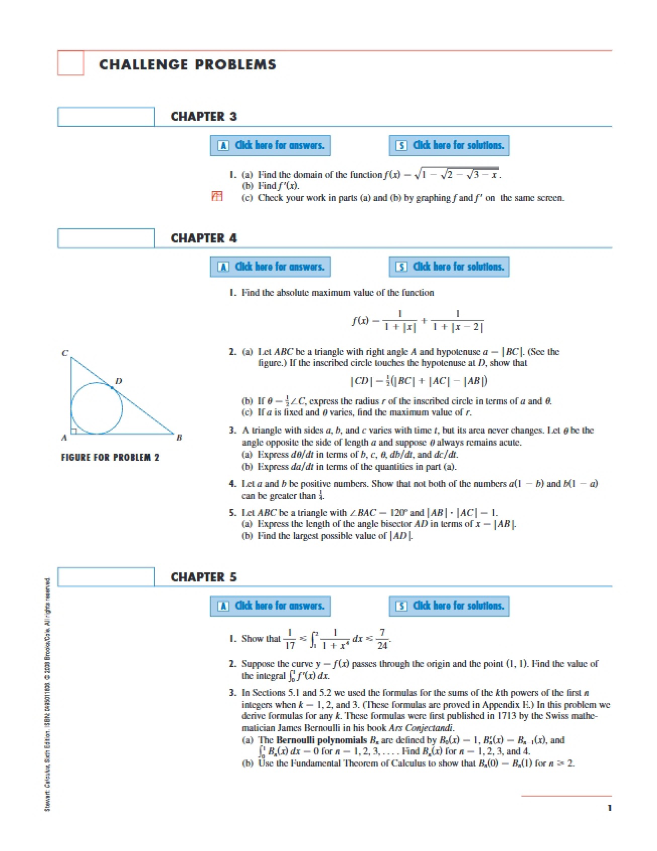Challenge Problems (6e)