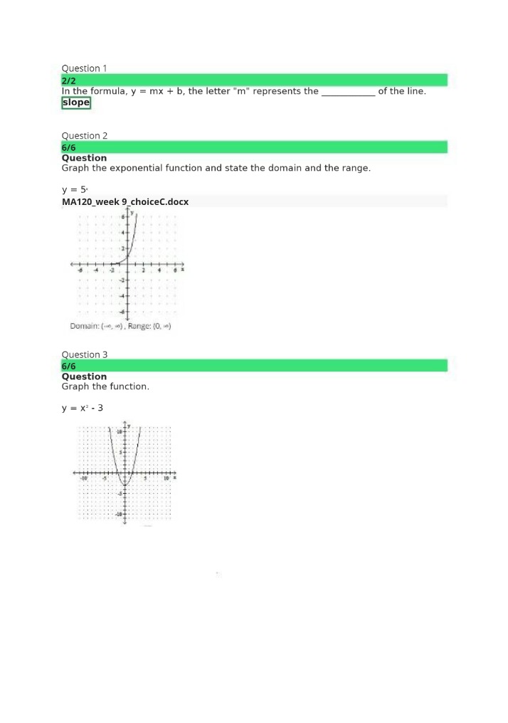 Online Exercise - Unit 9