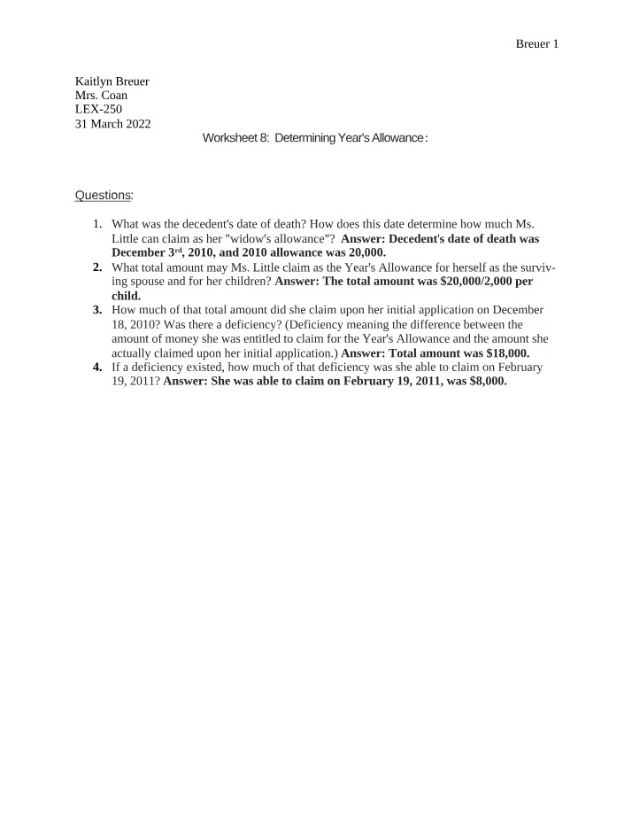Worksheet 8 - Kaitlyn Breuer
