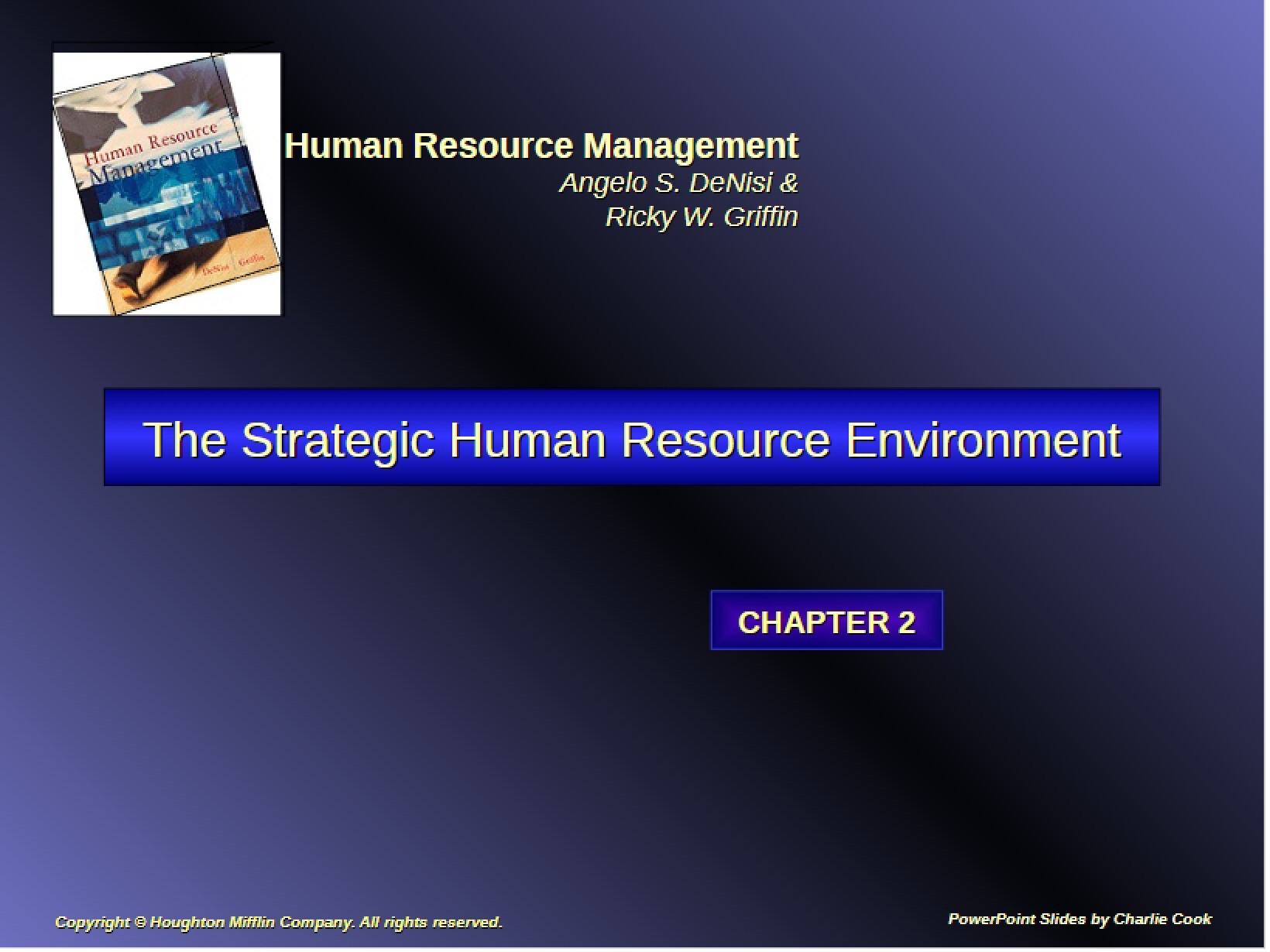 HRM Chapter 2 Materials
