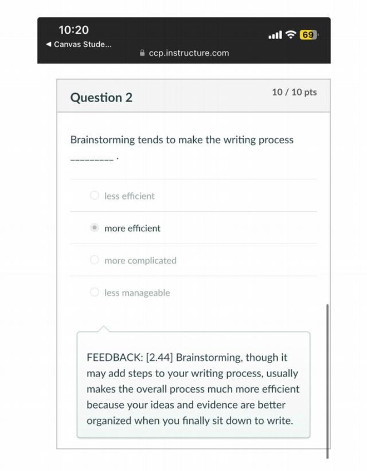 Writing Efficiency - The Power of Brainstorming