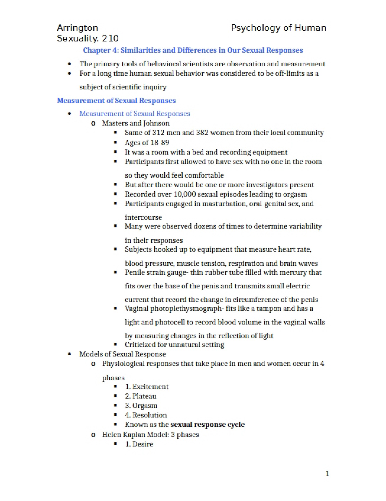 Chapter 4 Psychology Reading