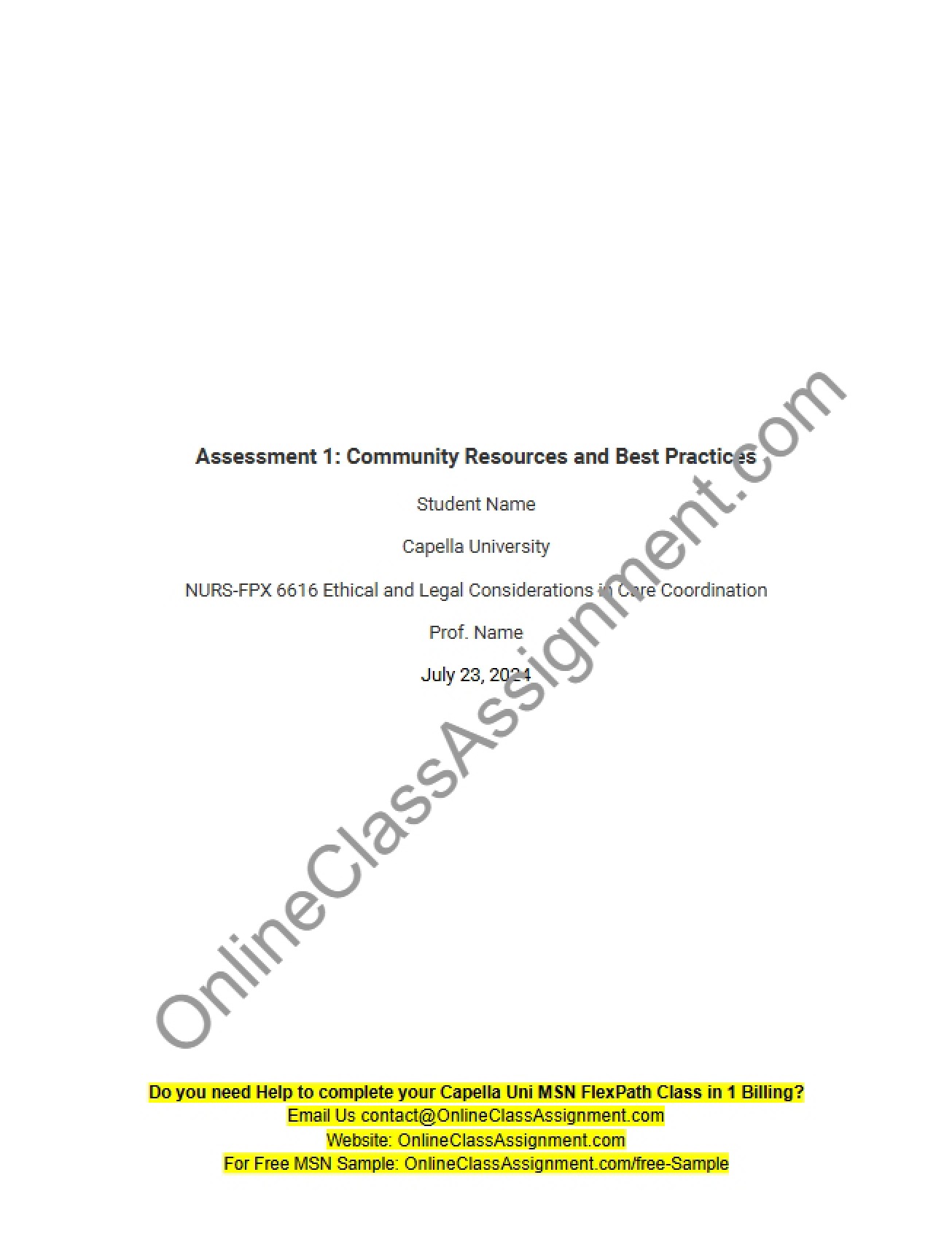 Best Practices and Community Resources - Assessment 1 (v1)