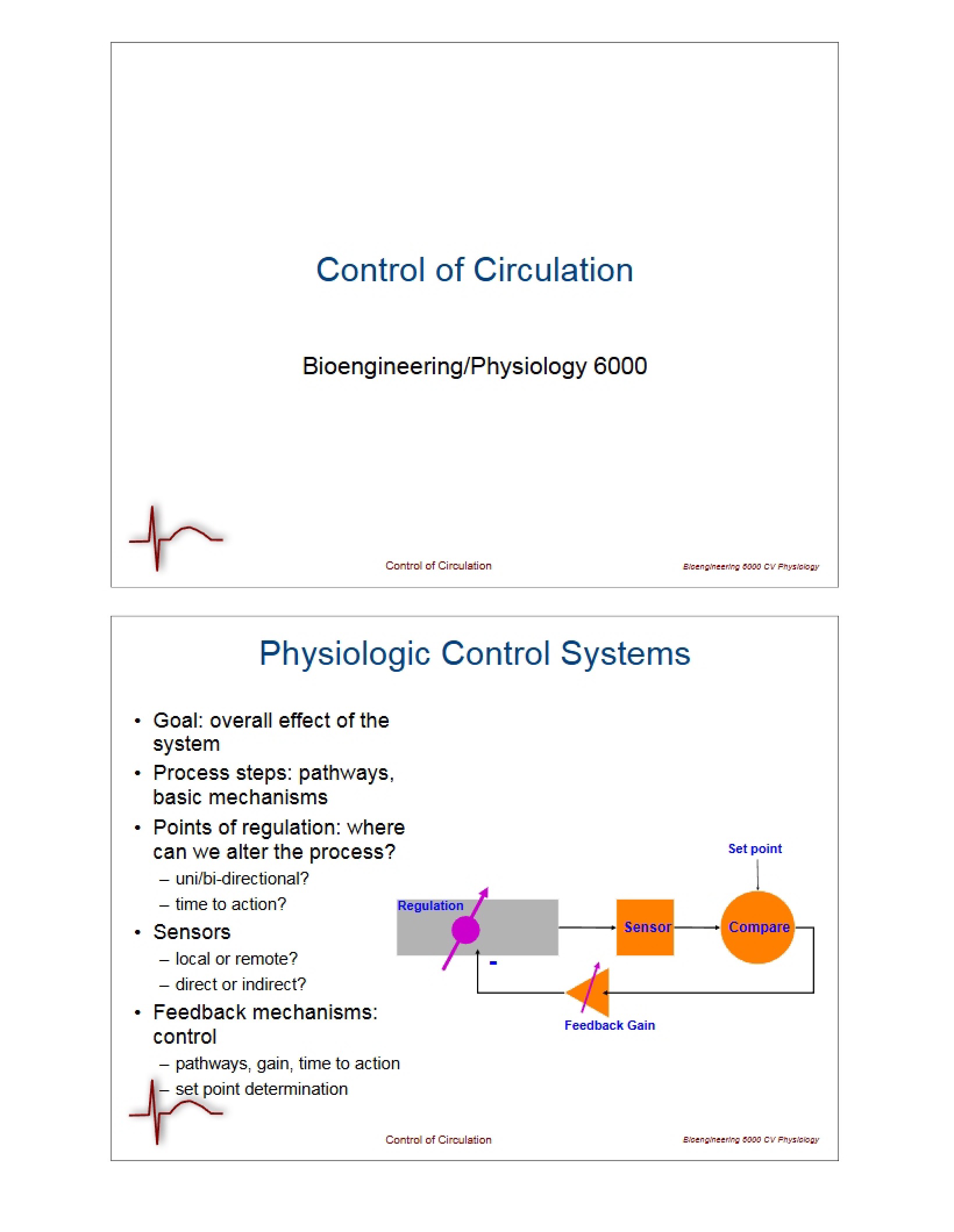 Circulation Control