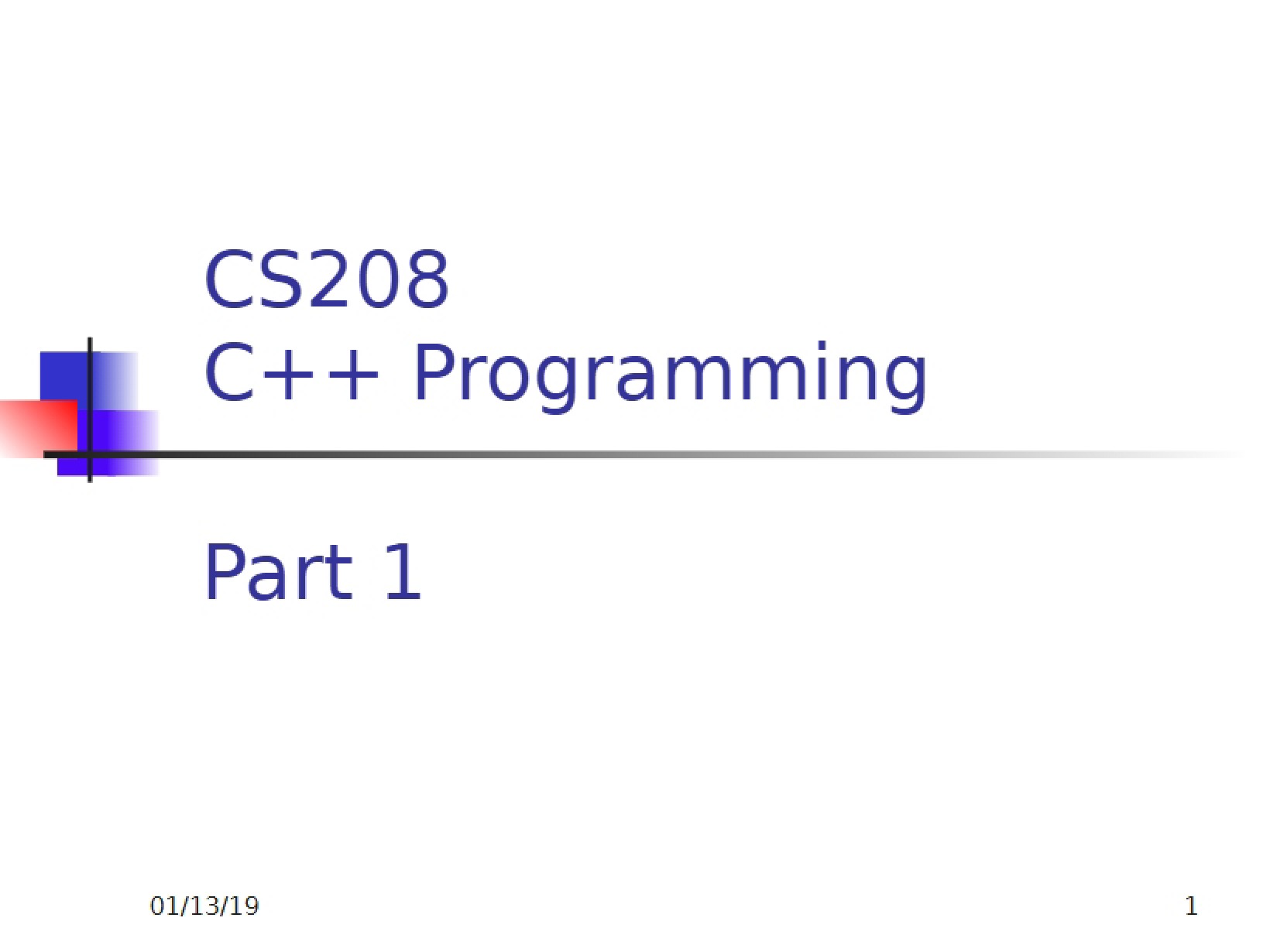 Computer Science Fundamentals Notes - CS 208