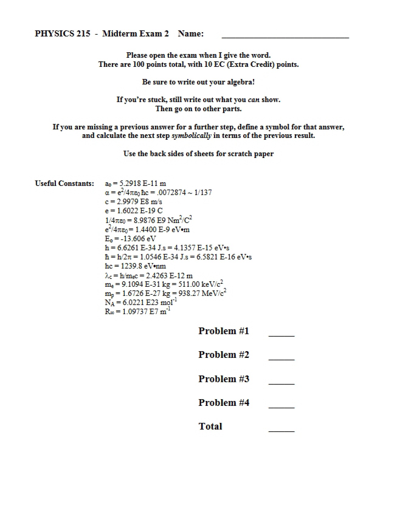 Practice Exam 2