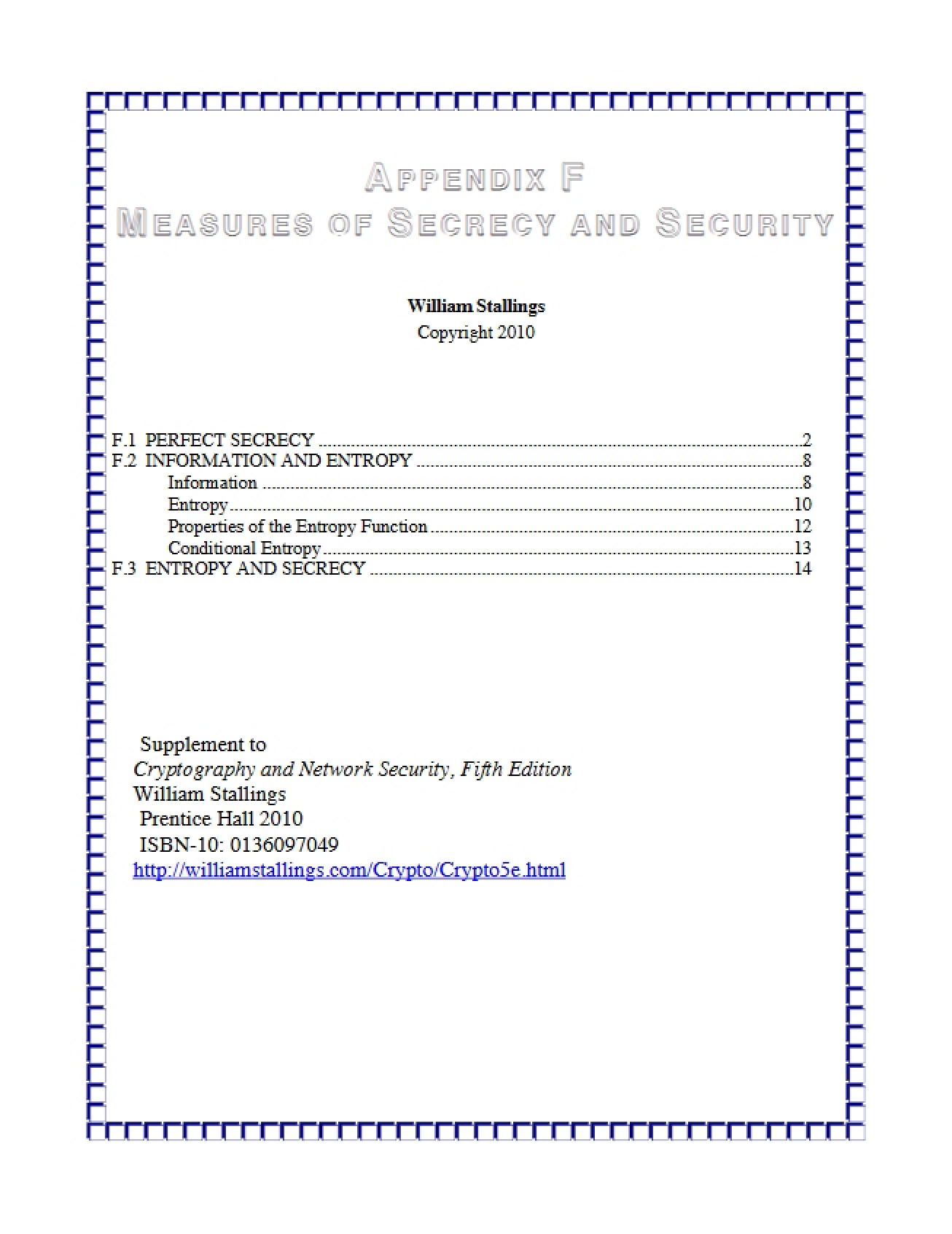 Security Measures