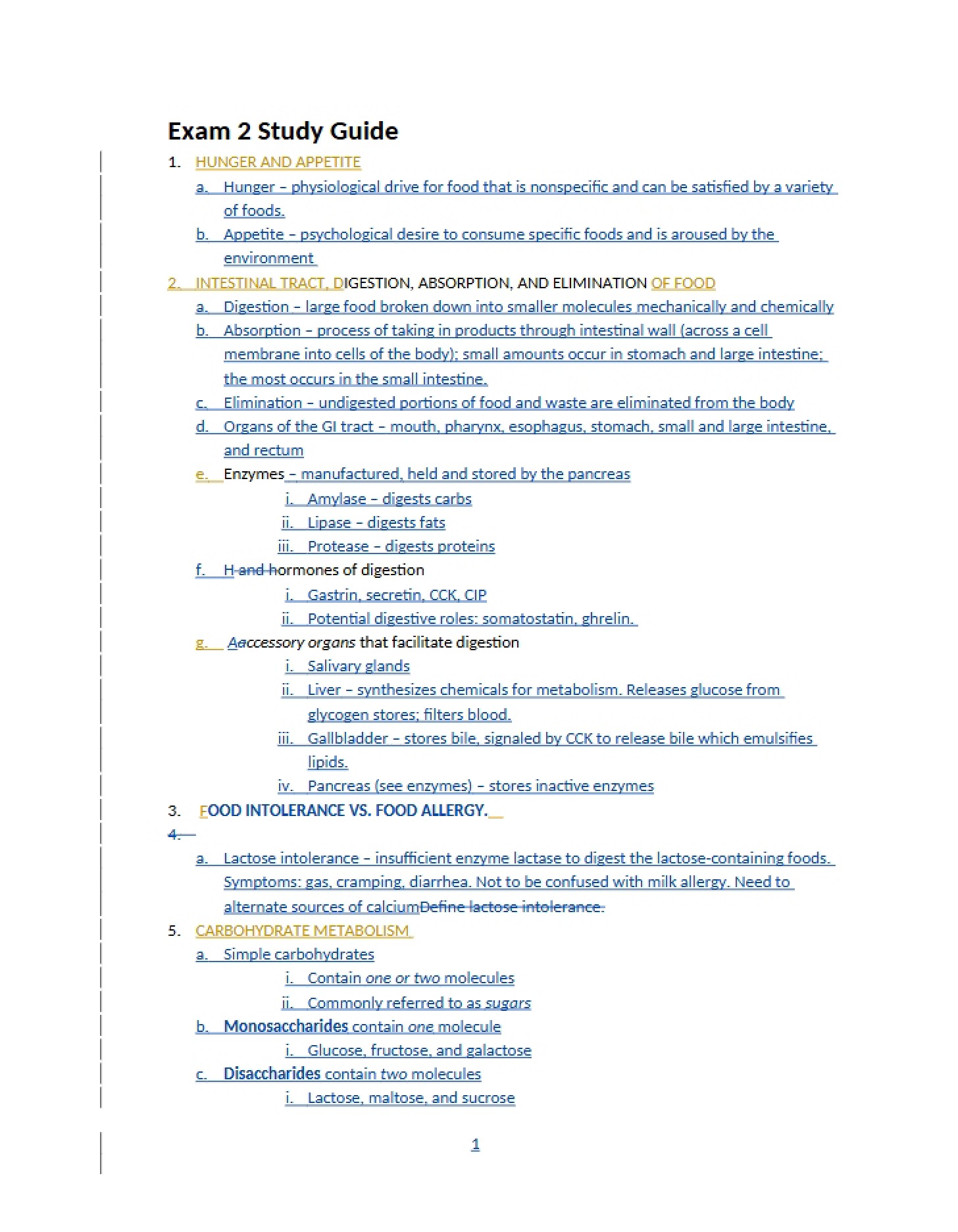 Exam 2 Overview