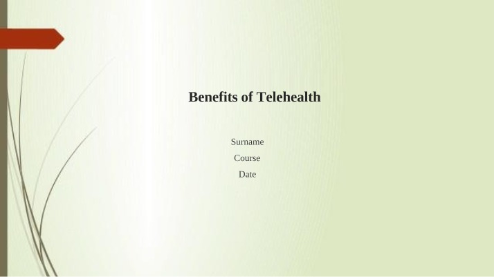 Improving Access and Coordination in Telehealth