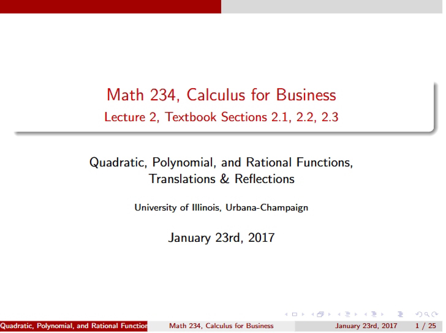 Xu Lecture 02