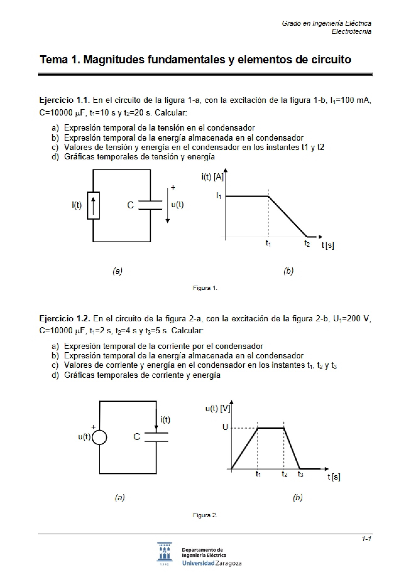 Topic 1 Circuit Elements and Fundamental Magnitudes