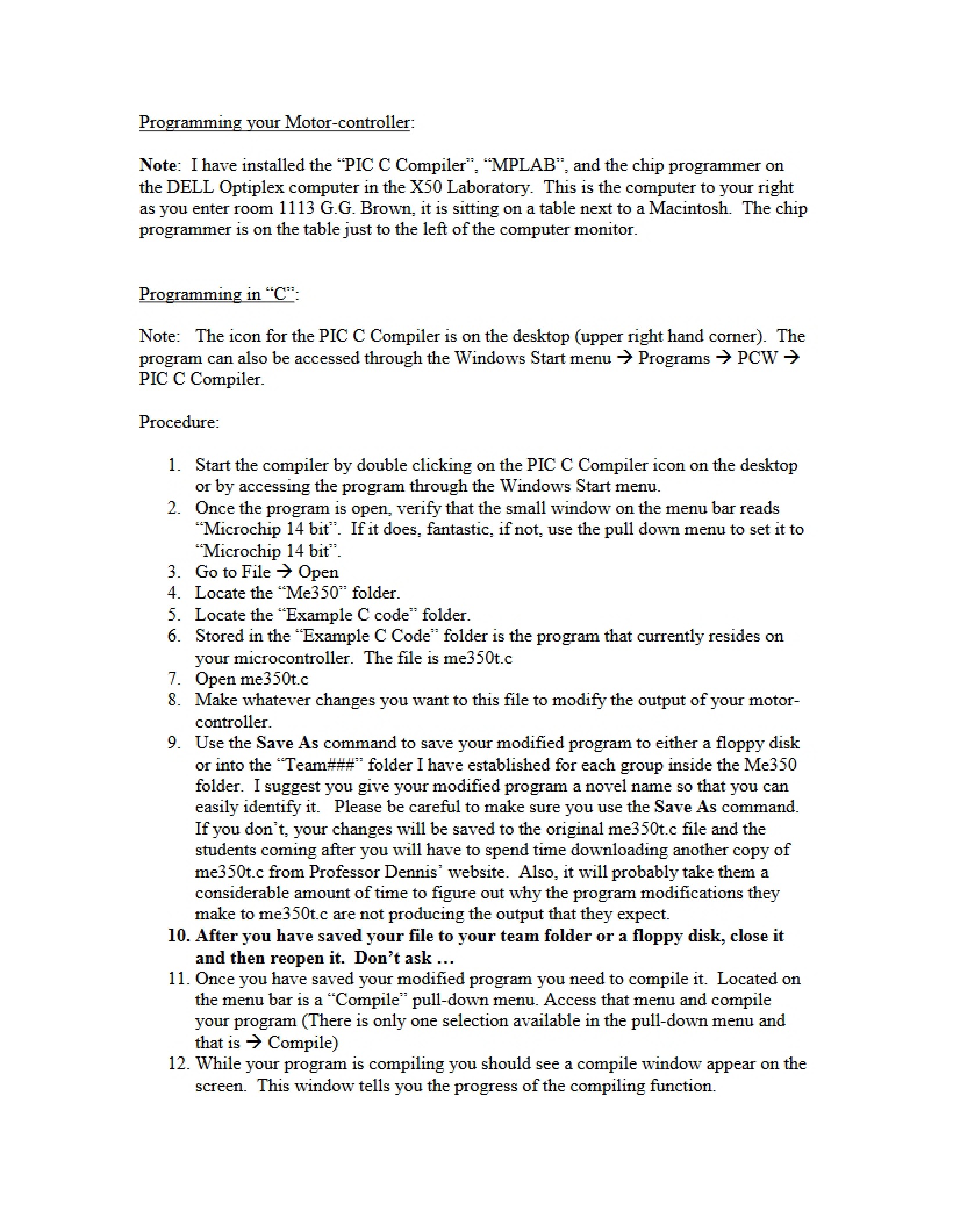 Course Lecture Notes