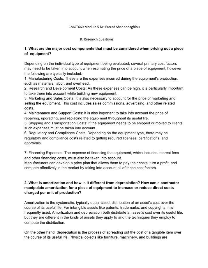 Module 5 Research Questions