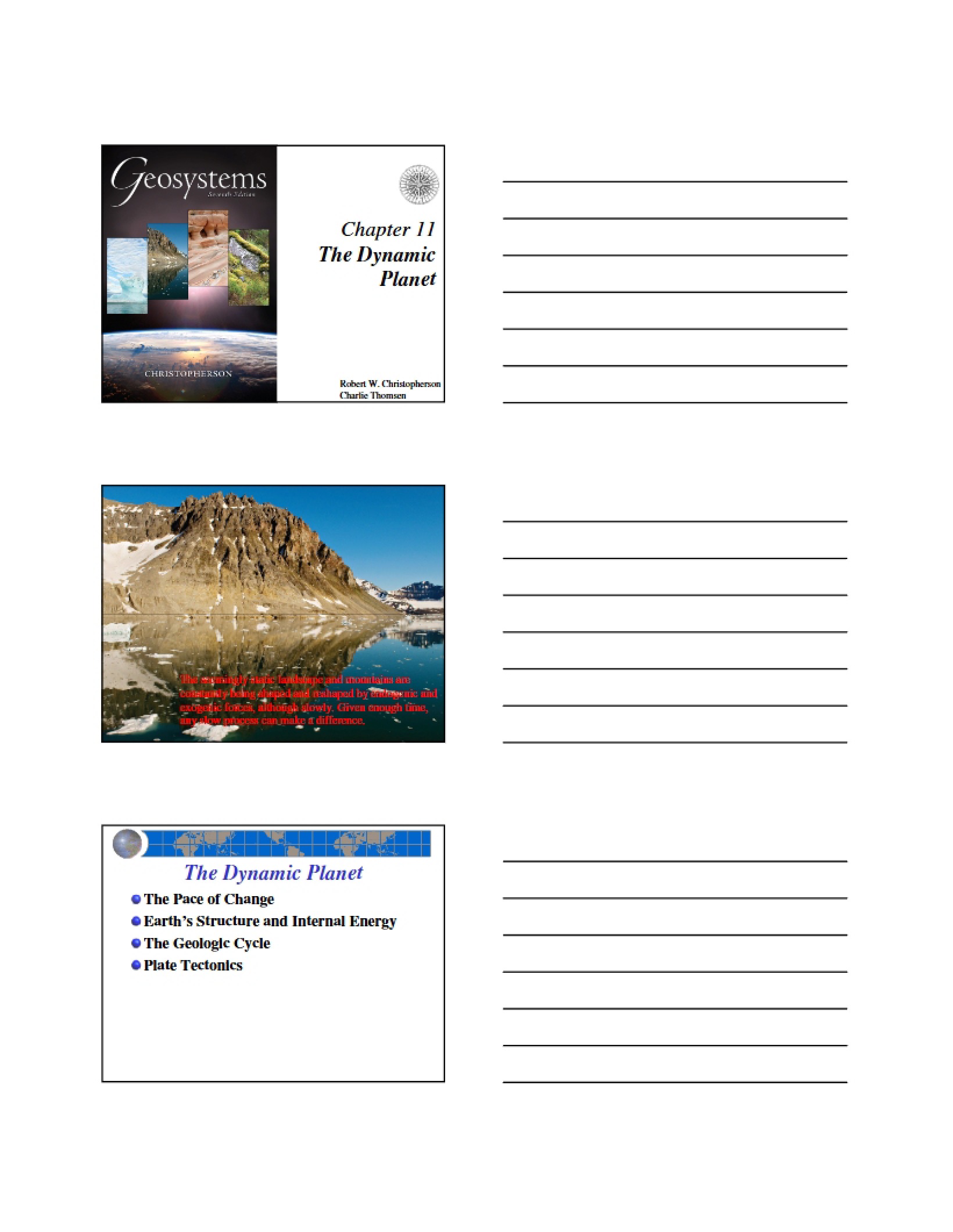 Dynamic Planet Chapter 11