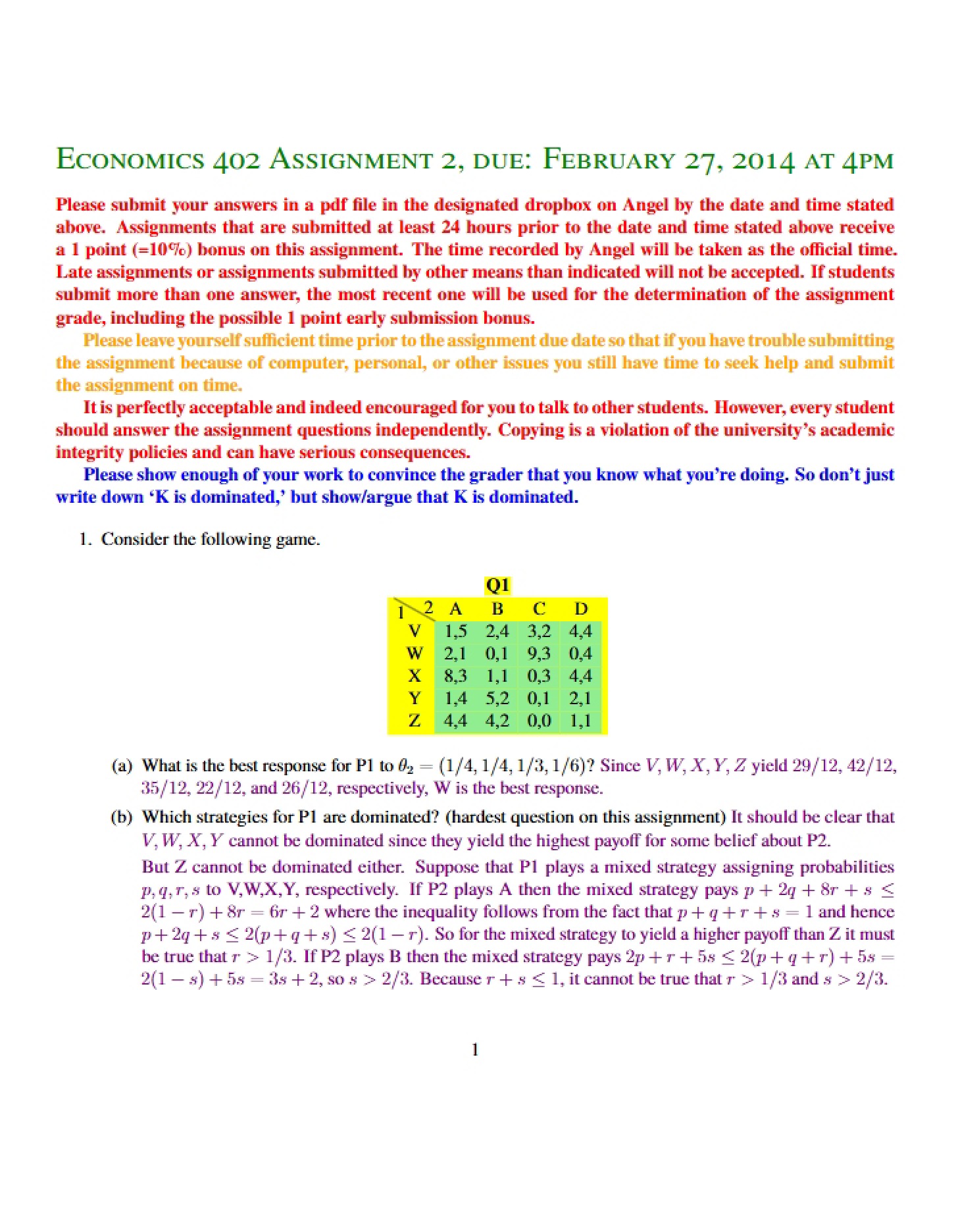 Assignment 2a