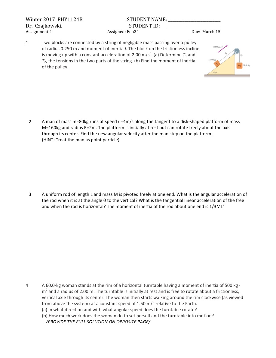 PHY1124B Winter 2017 Assignment 4 Document