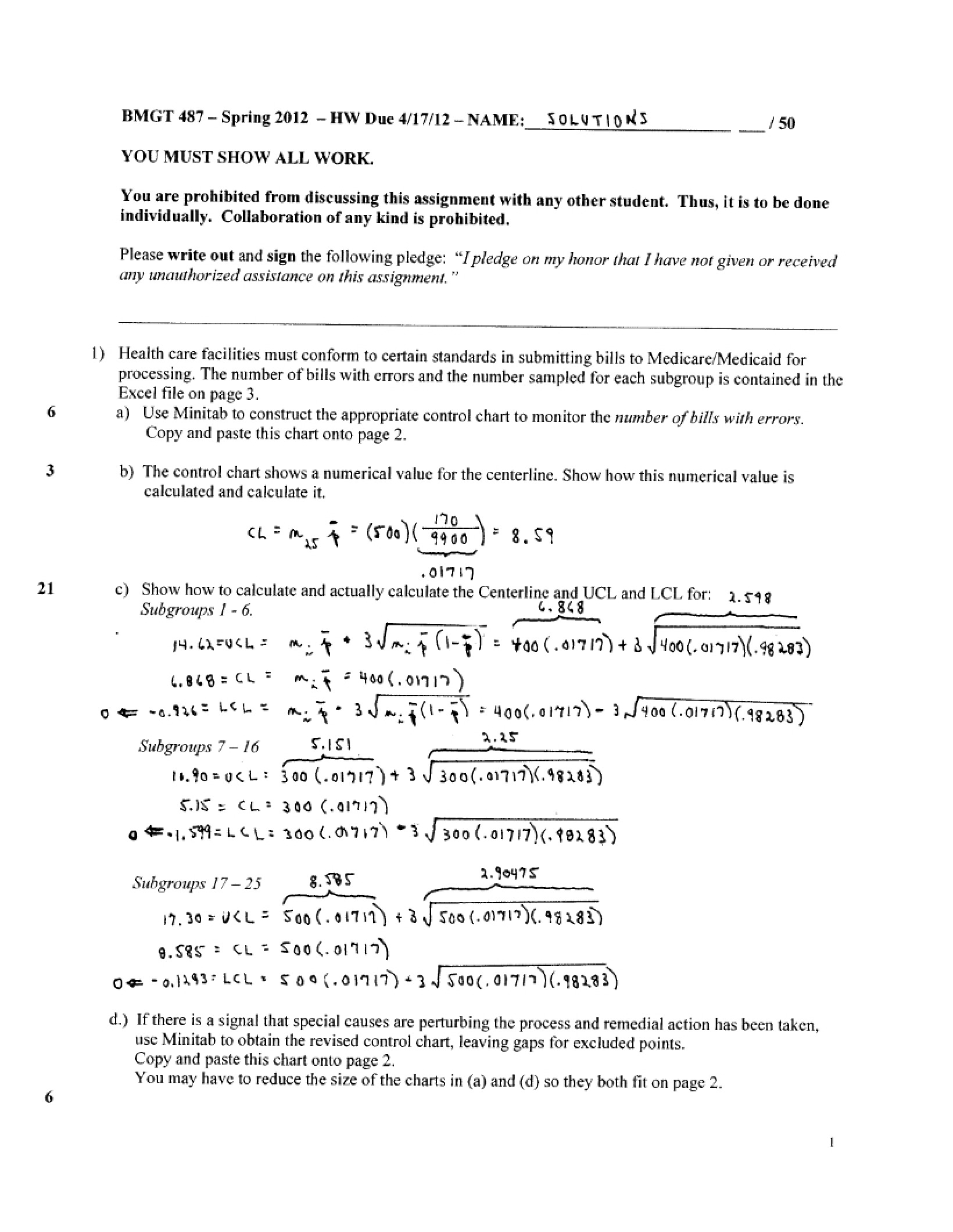 Course Assignment