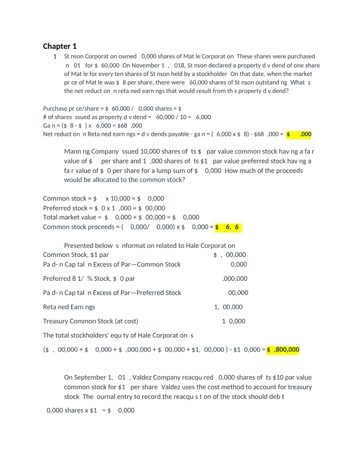 ACCT 301B - Chapter 15
