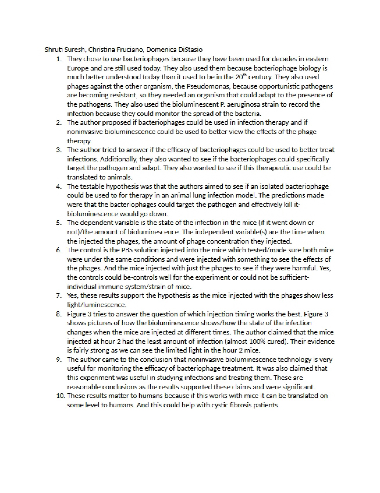 Essay for Laboratory