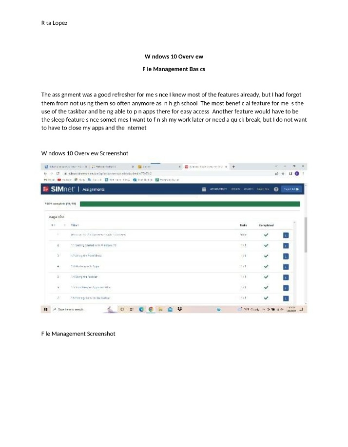 Windows 10 - File Management Basics