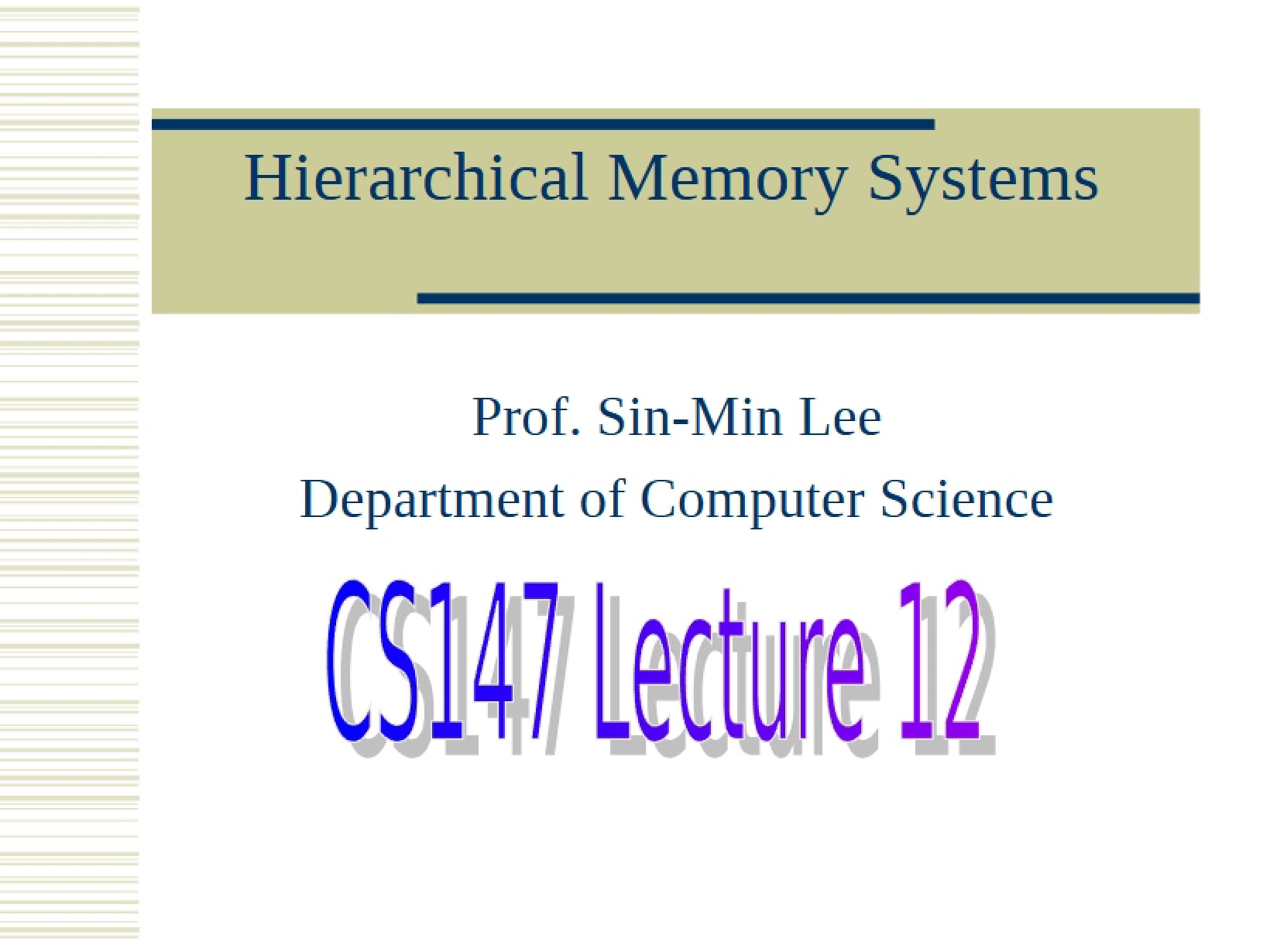 Computer Memory