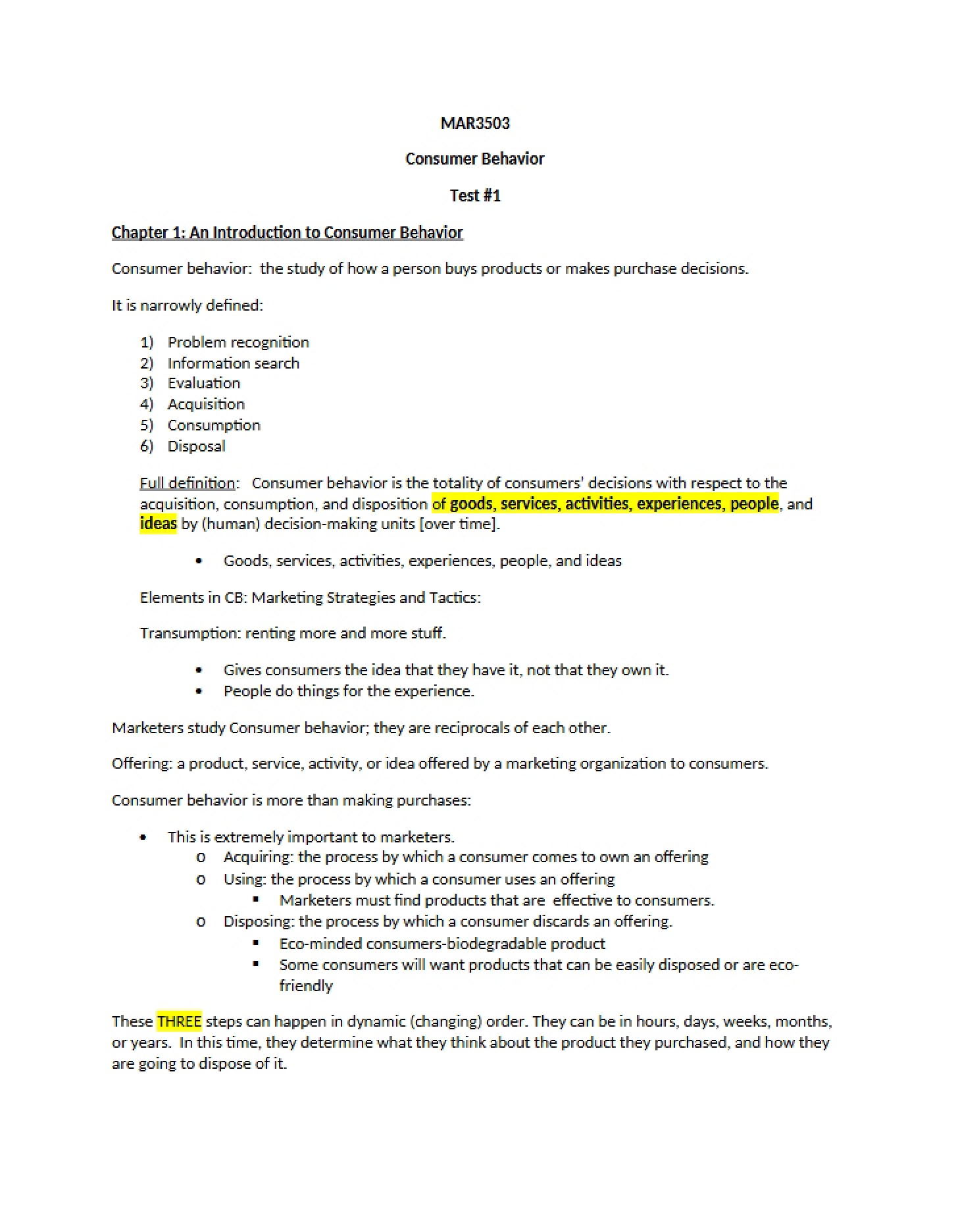 Consumer Behavior Analysis
