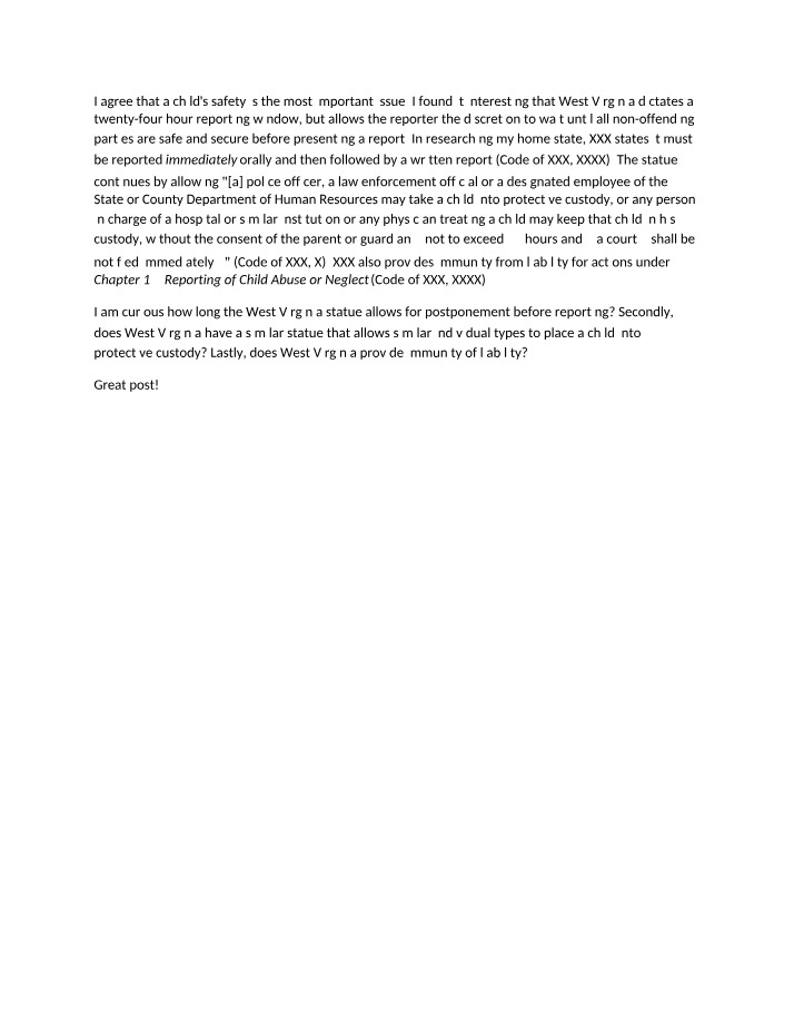 PCN683 Topic 1 DQ2 Reply (2023)