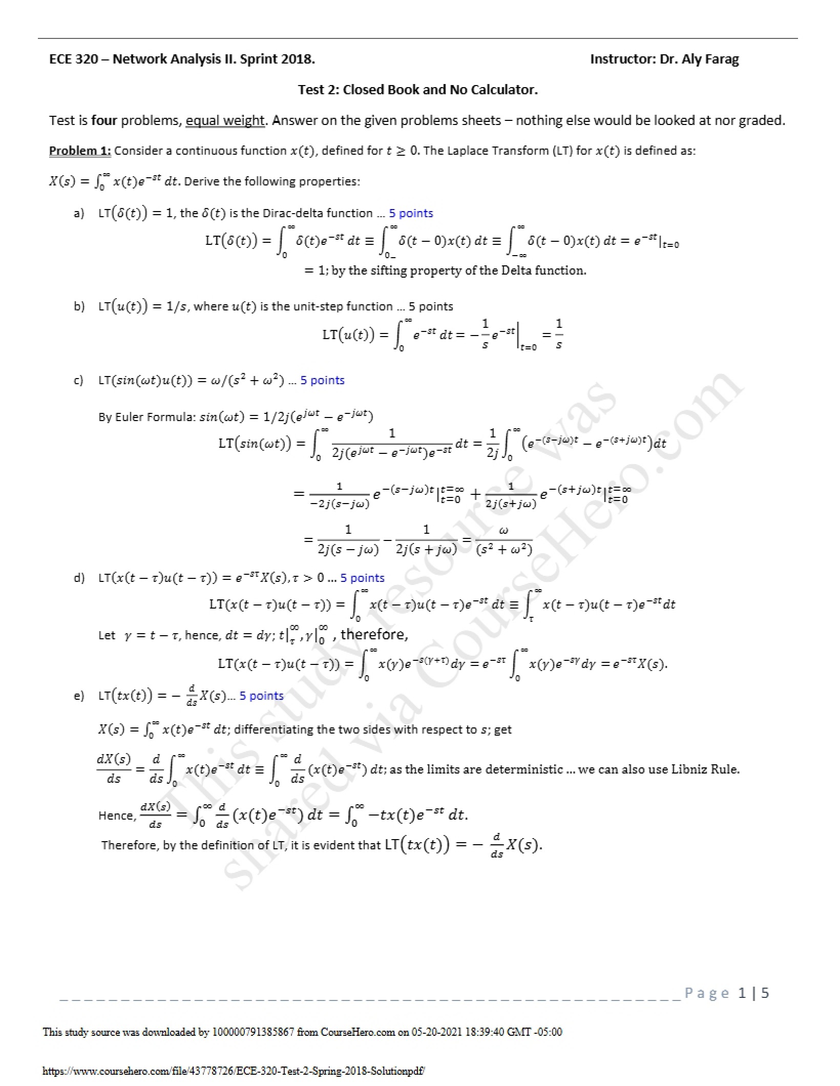 Second Test