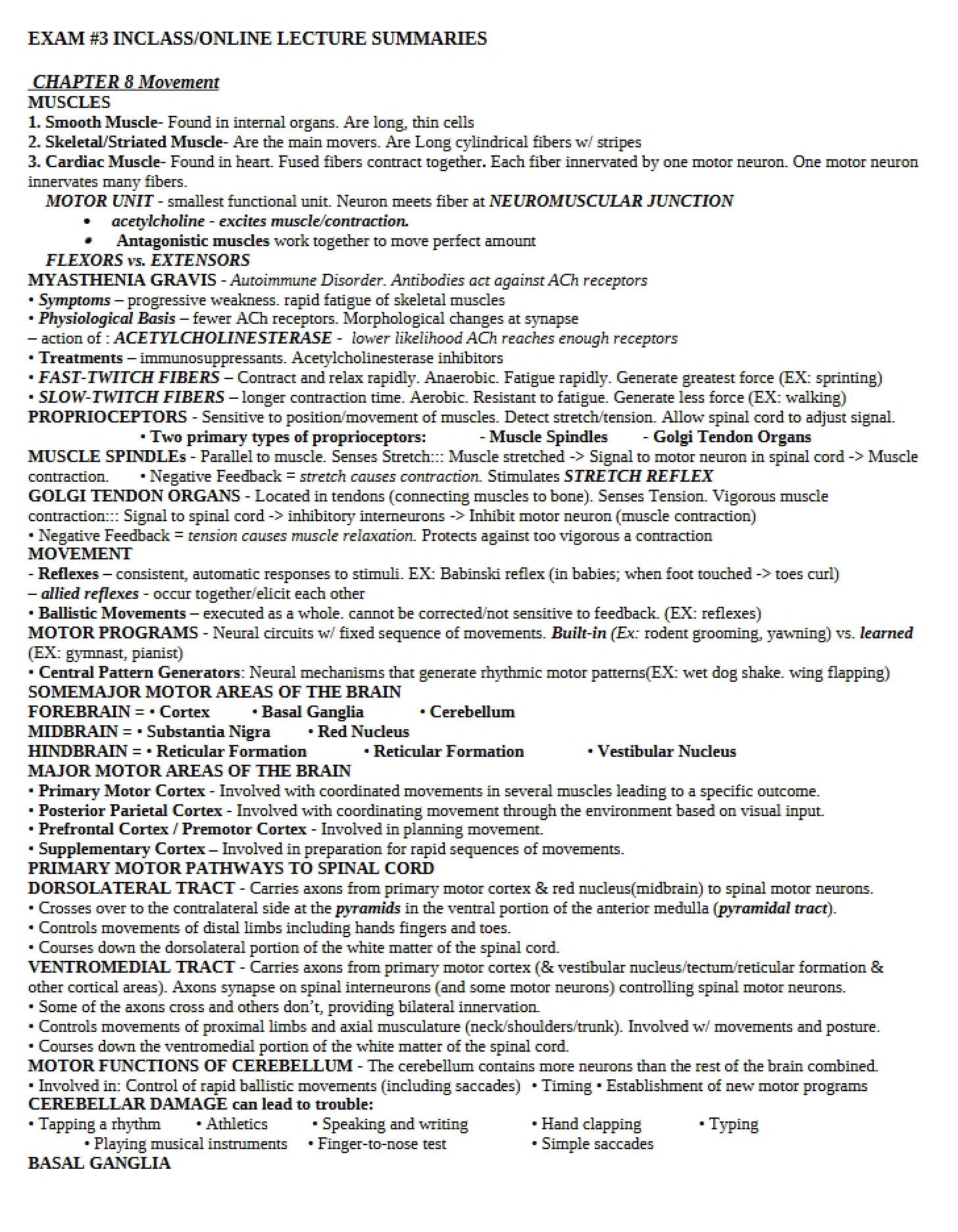Assessment III