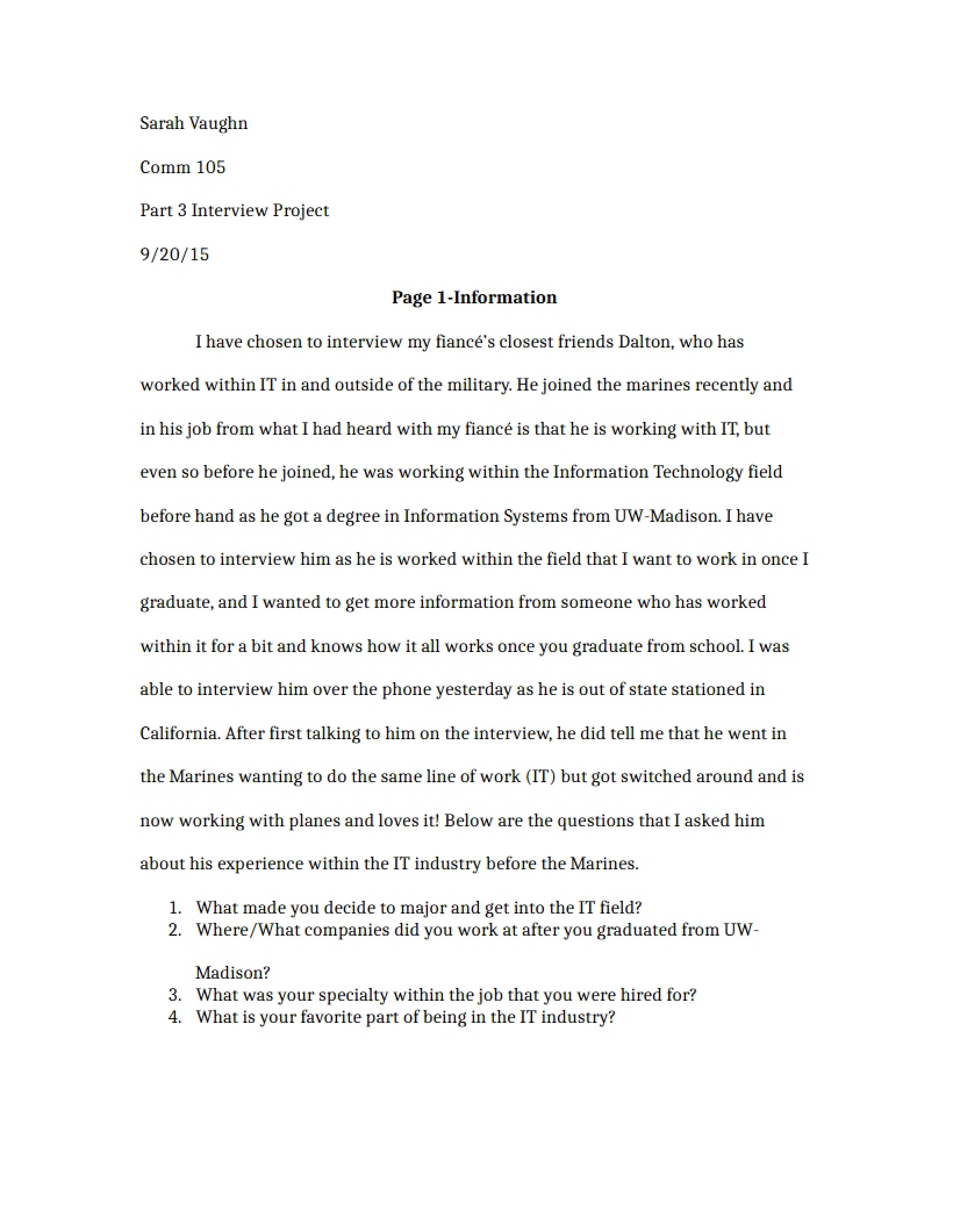 Project Third Part