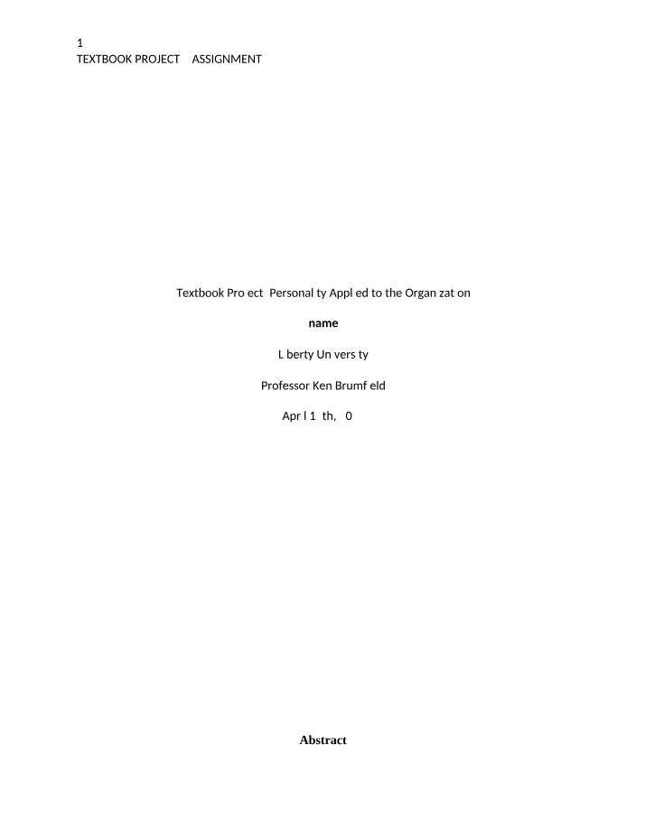 Personality Insights for Assessing Leadership Qualities