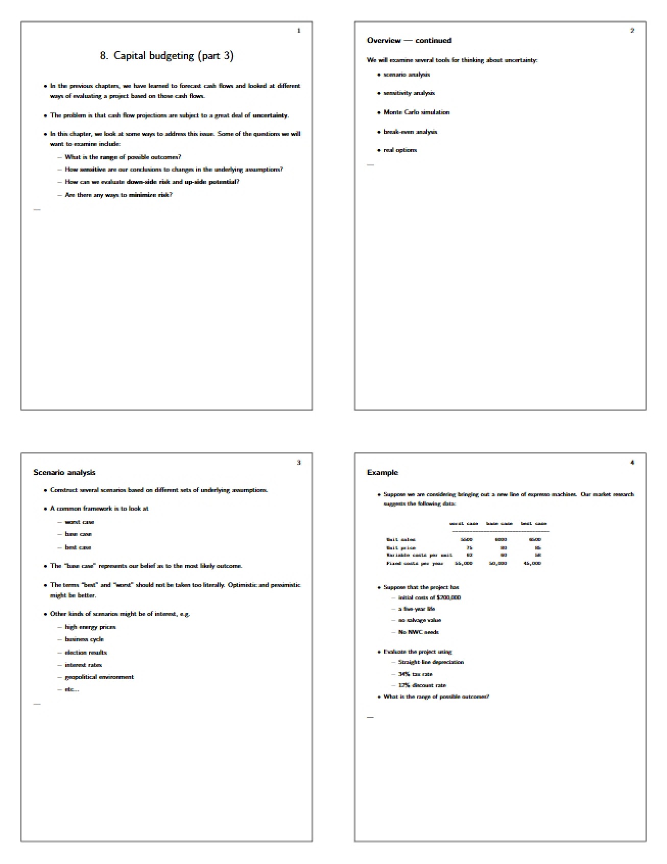 Study of Capital Budgeting