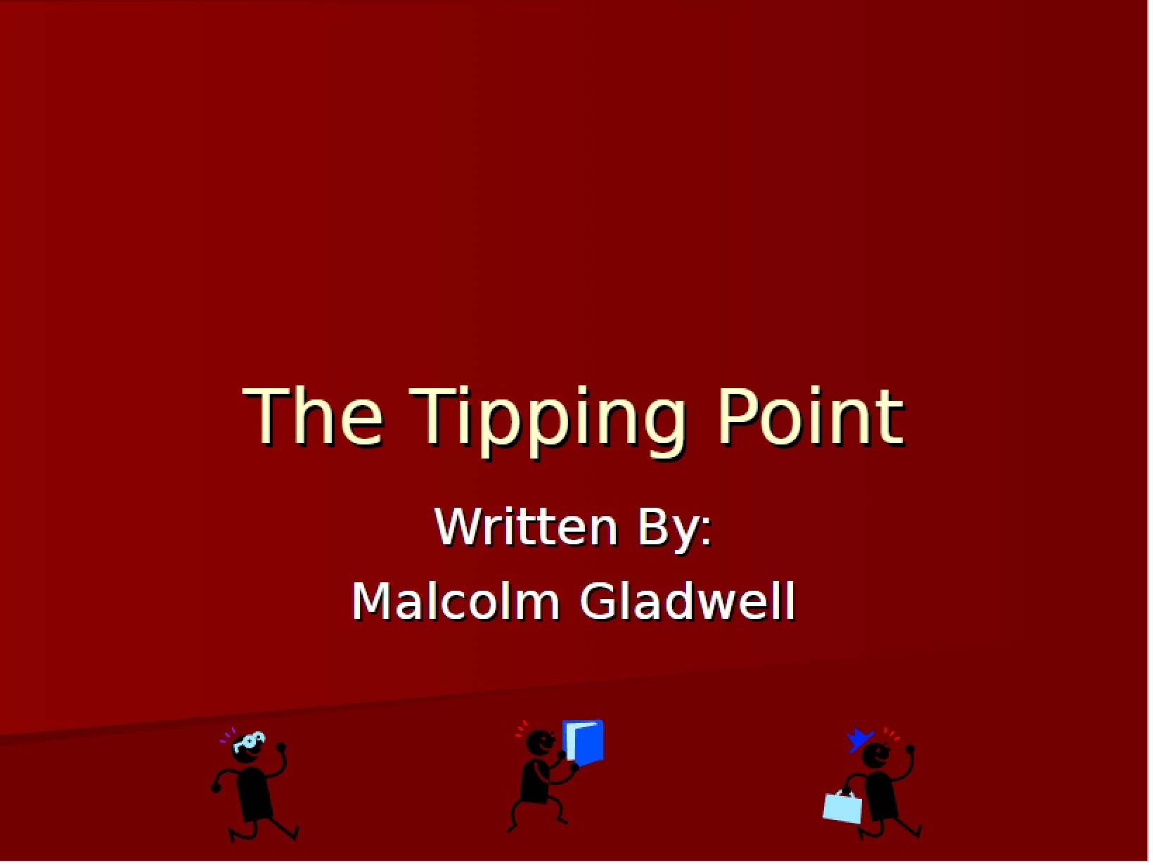 Tipping Point Analysis