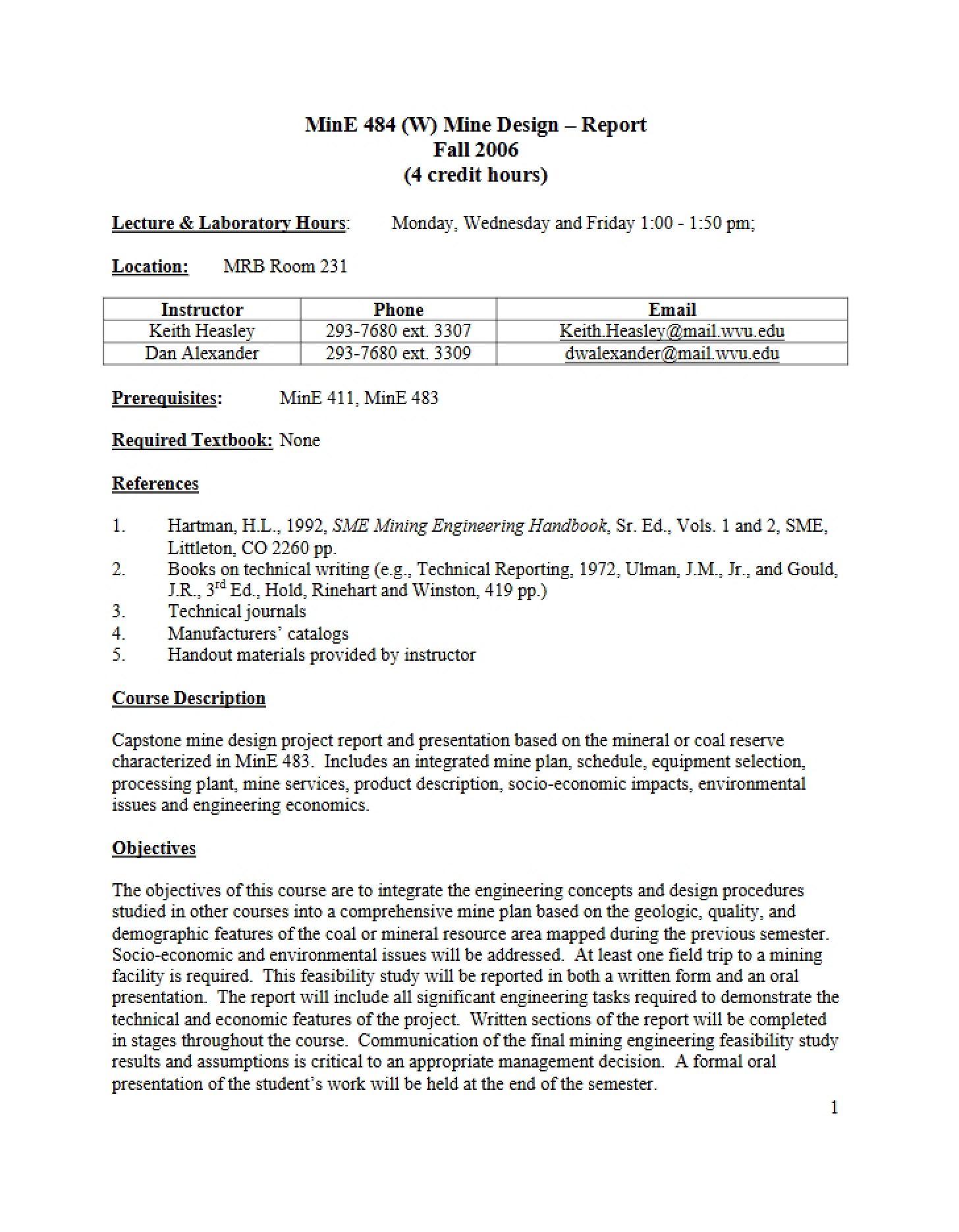 Course Guide