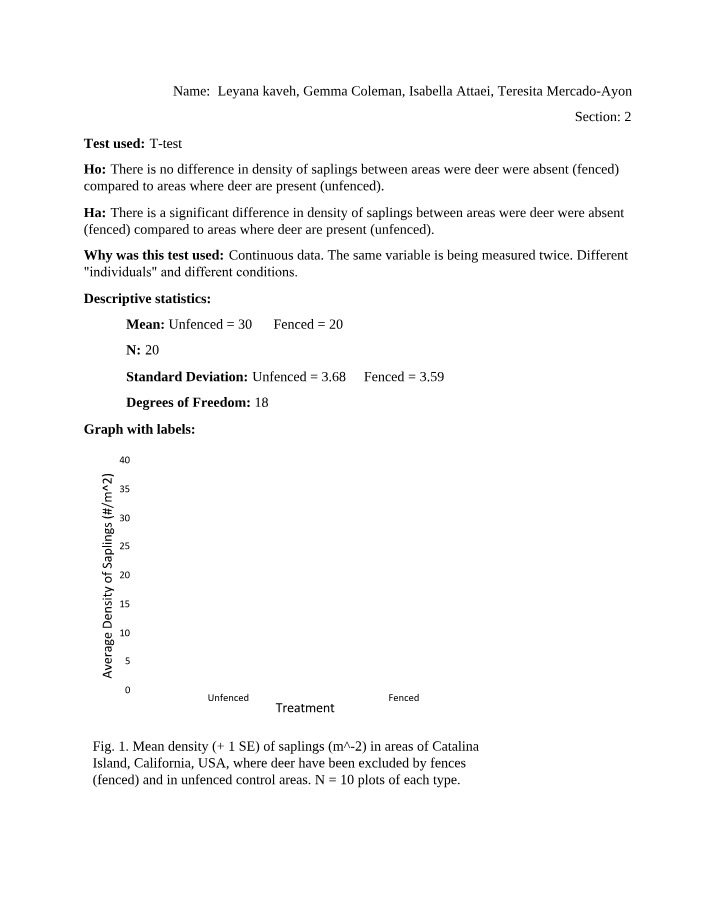 Answer Sheet for Assignment 2