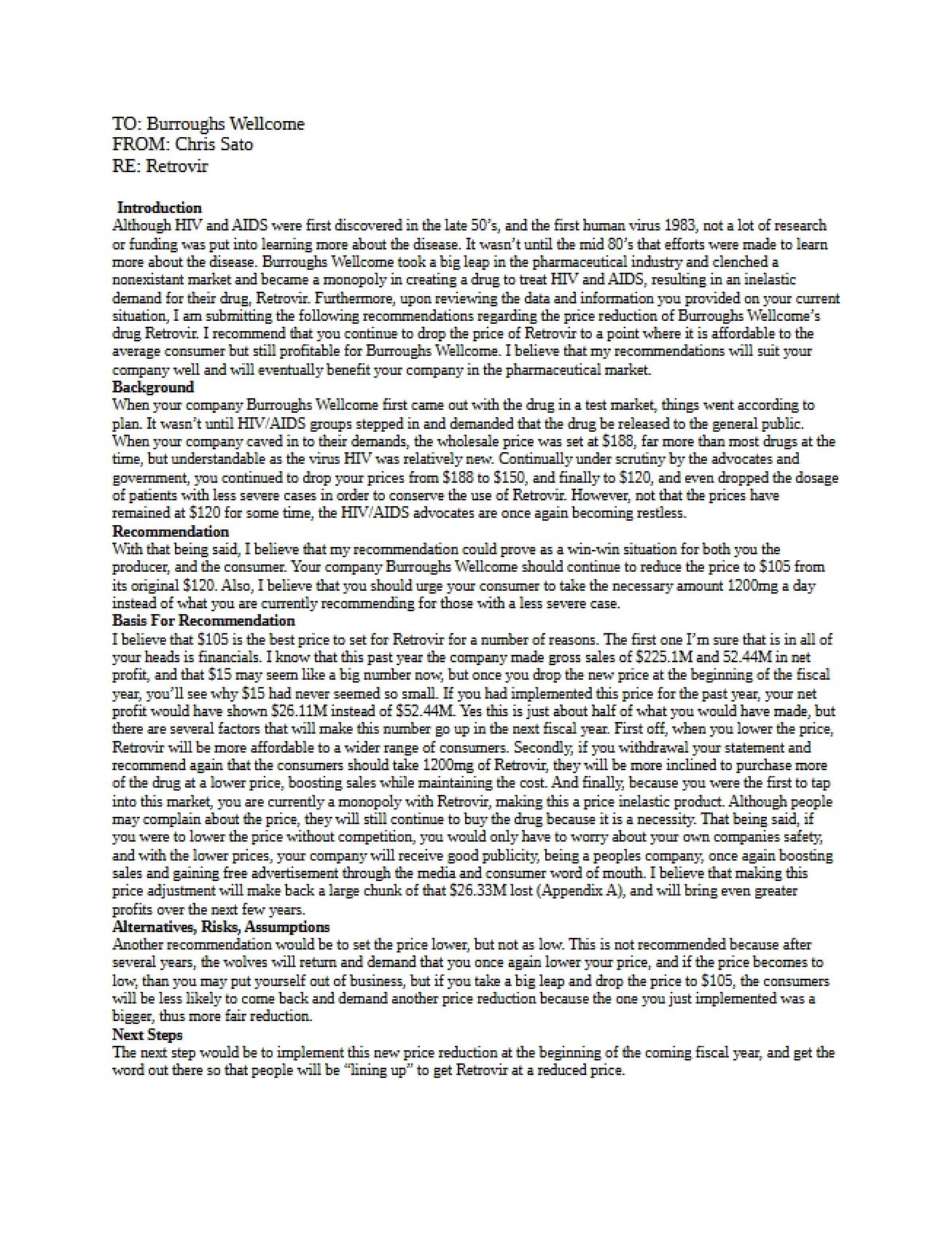 Case Brief Three