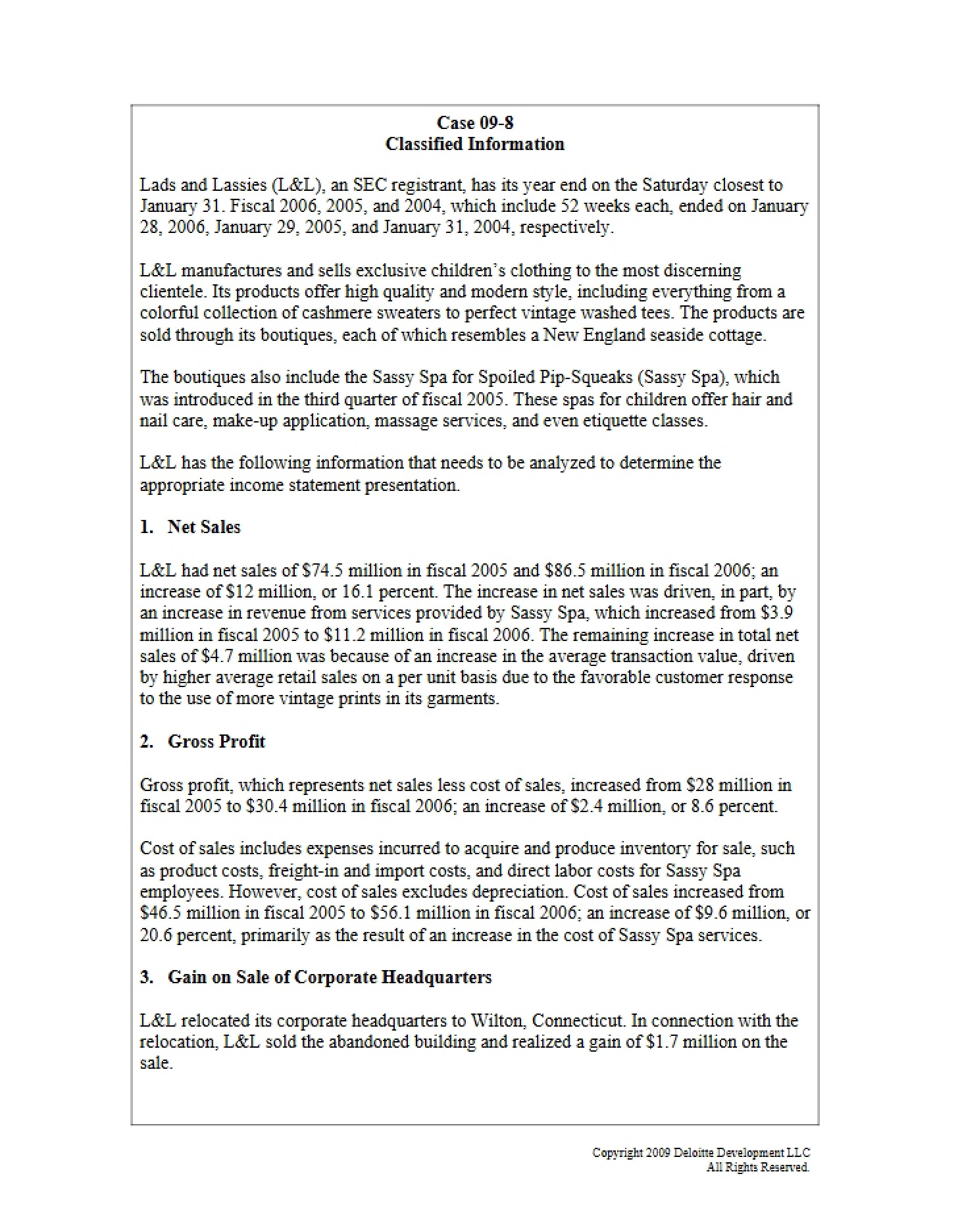 Information Classified