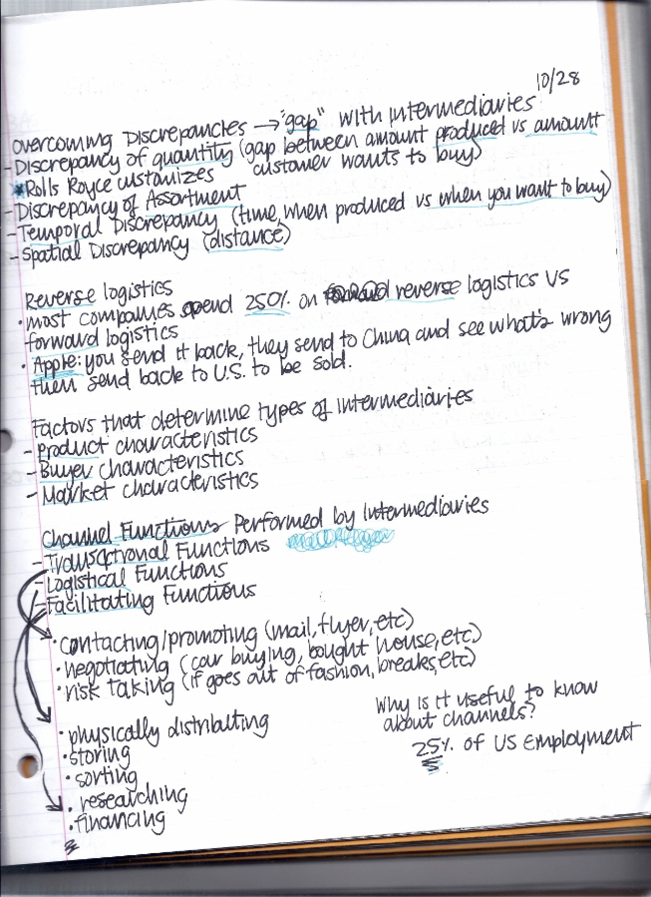 Classroom Lecture Notes (6)