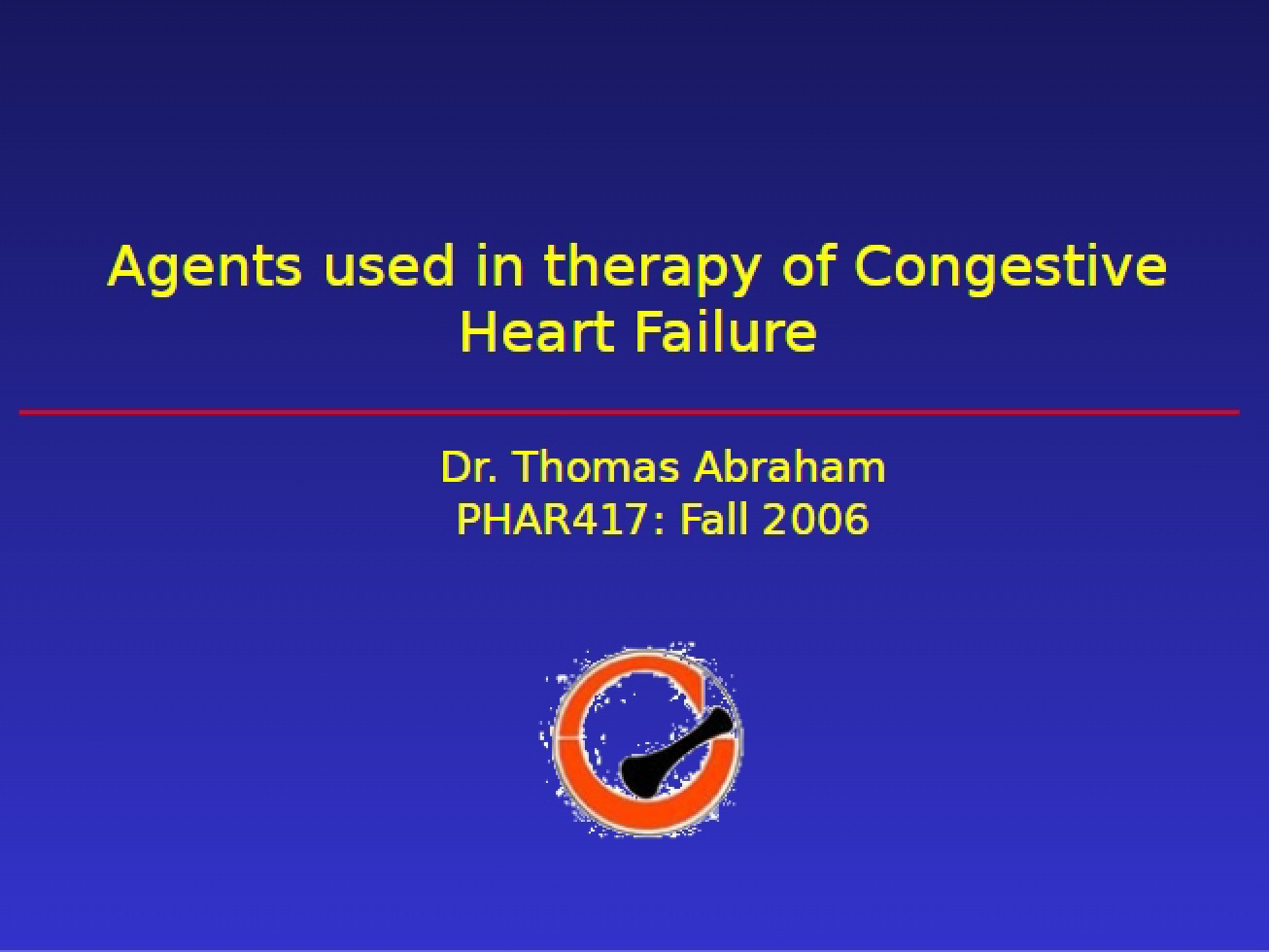 Heart Failure (Congestive)