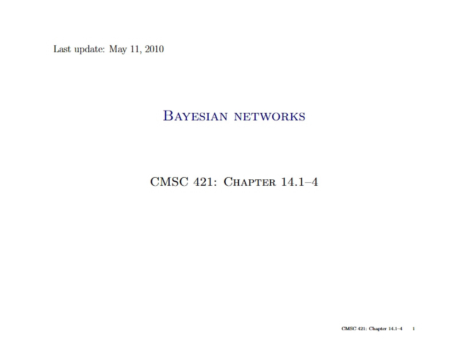 Inference in Bayesian Network Structures