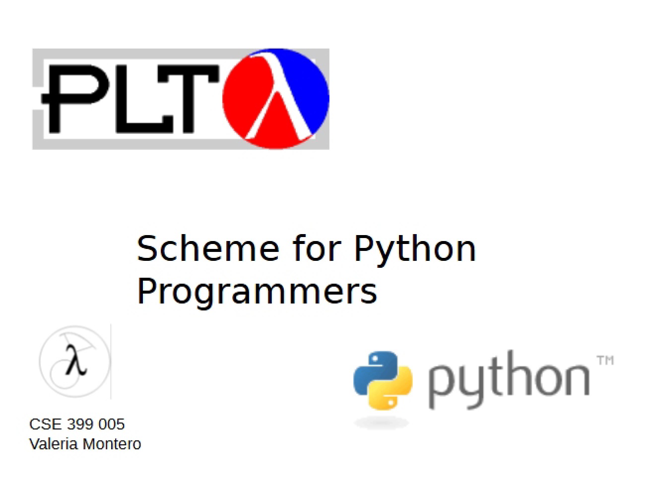 Python Programmers' Guide to Scheme