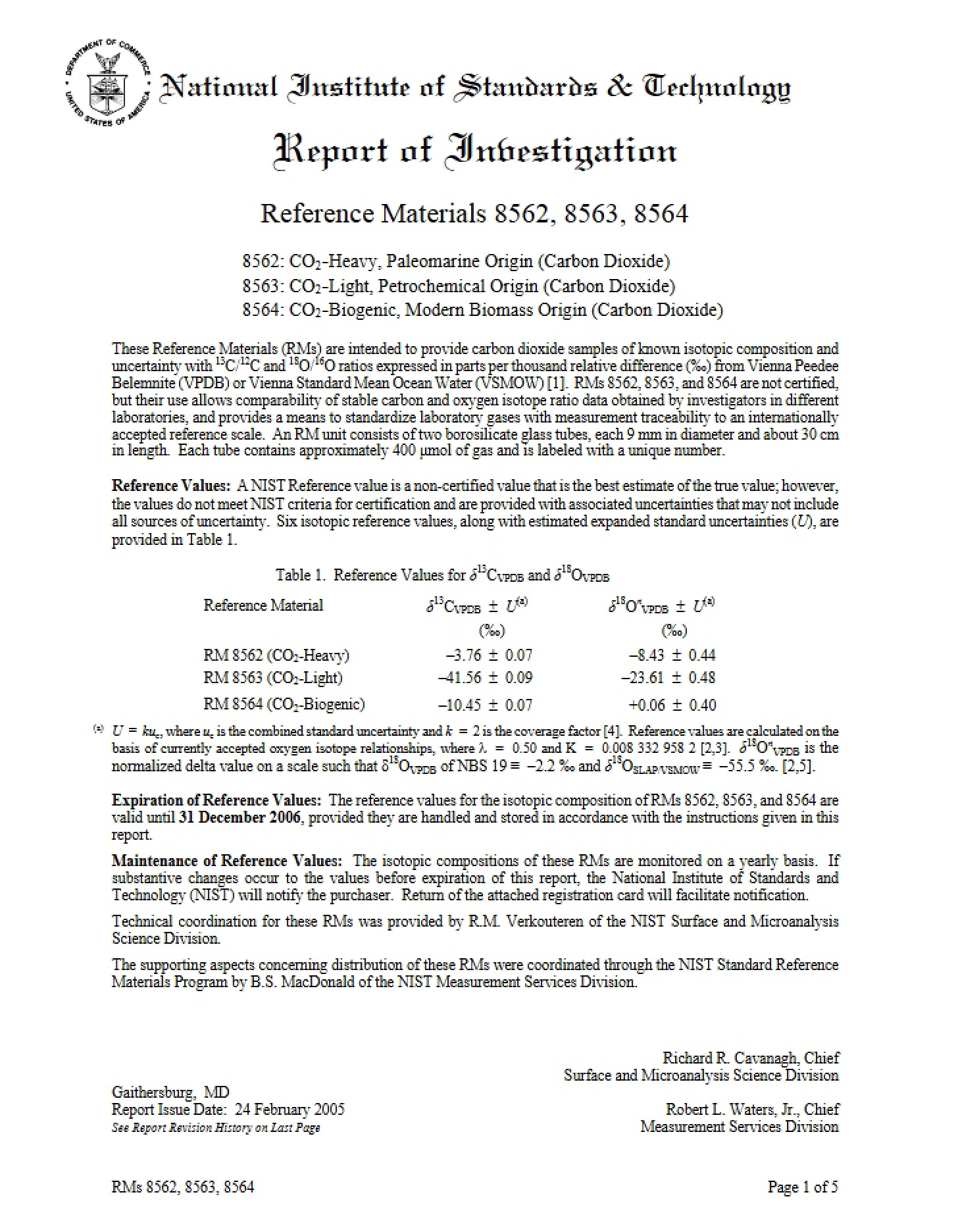 Investigation Report