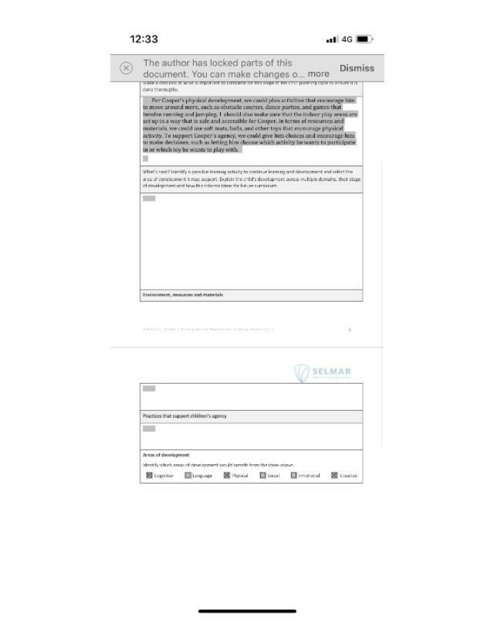 Analysis of Child Development and Learning Activity