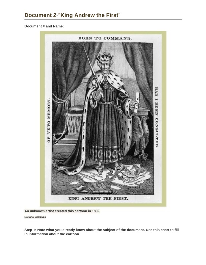 COP1000 - King Andrew the First